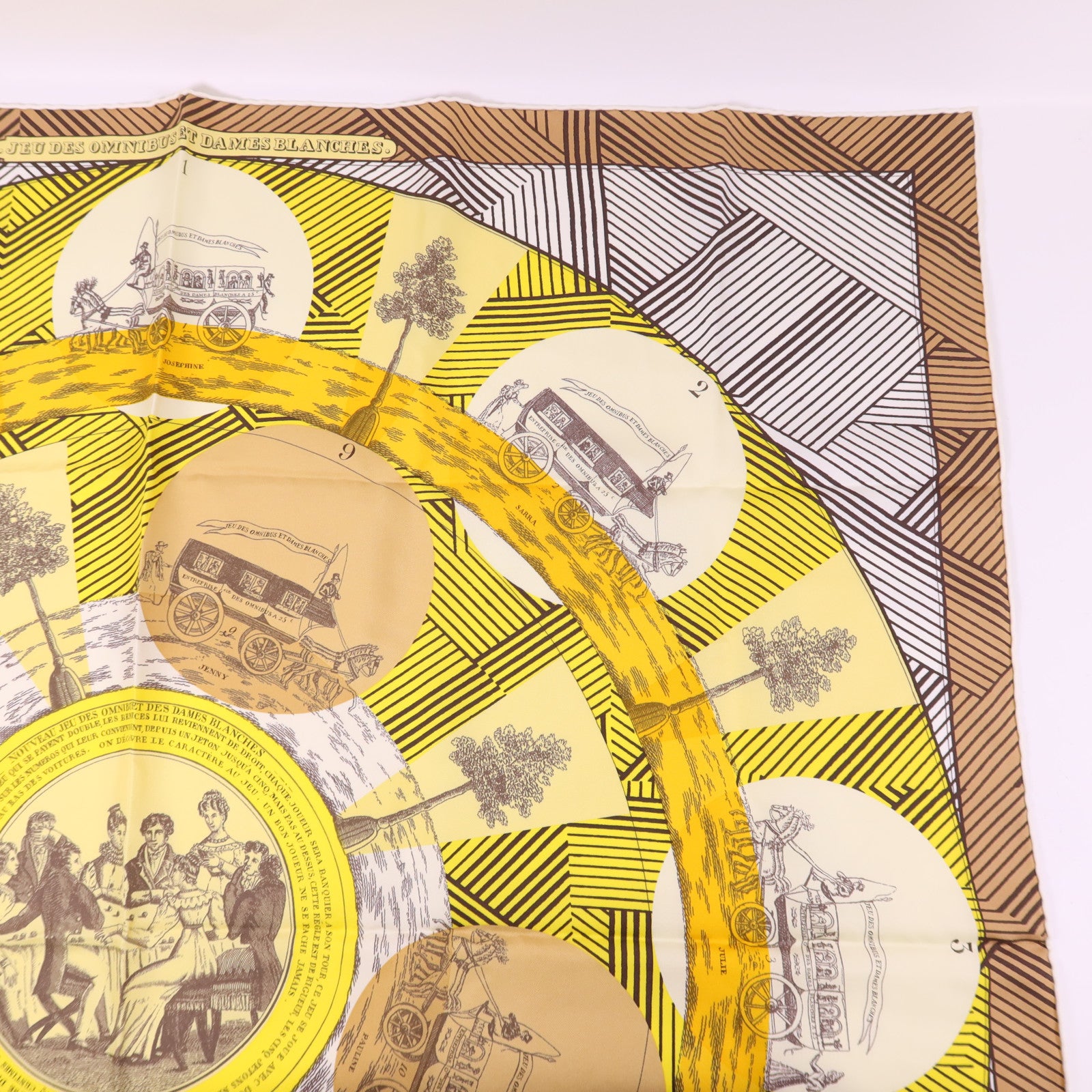 HERMES 絲質Scarf 90X90絲巾