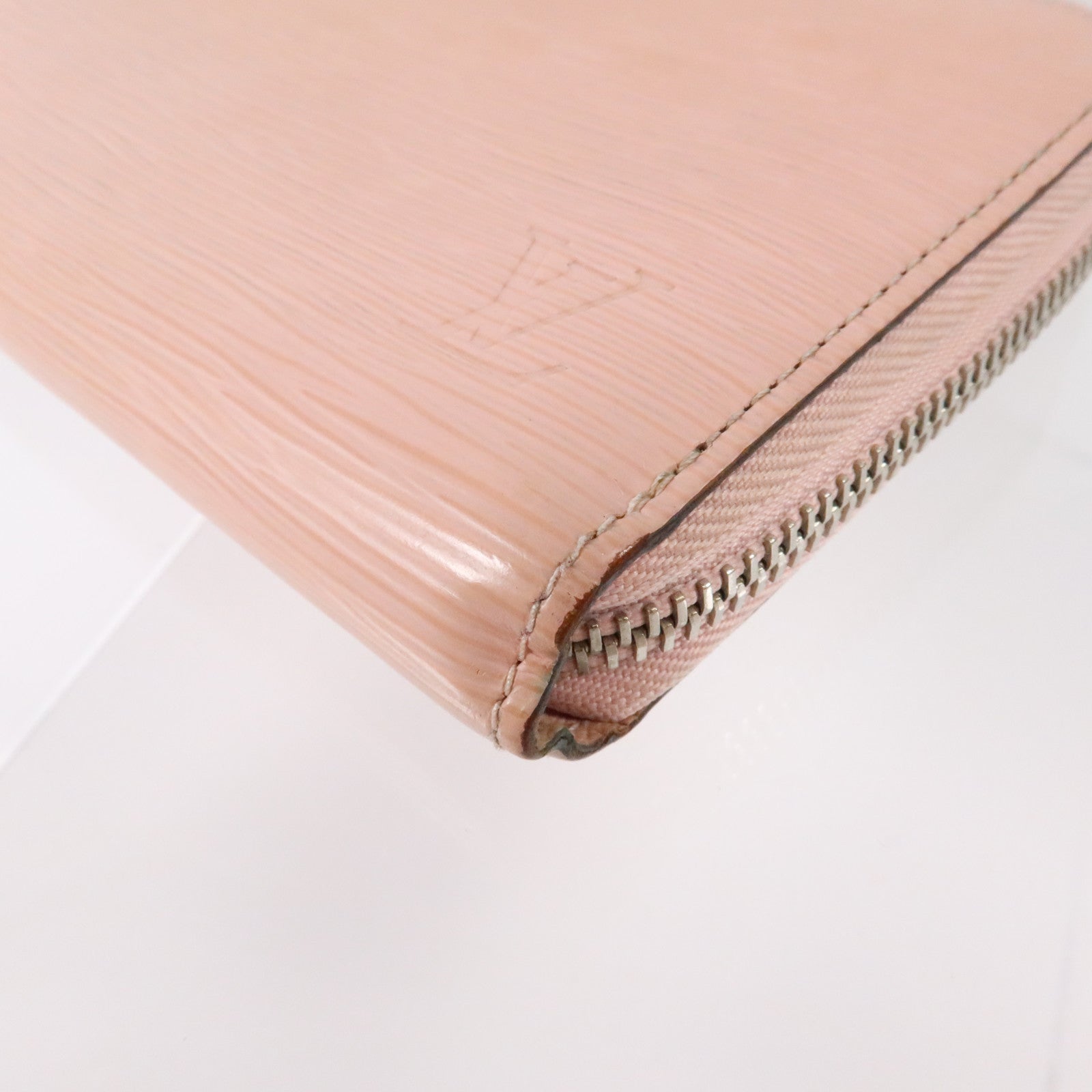 LOUIS VUITTON Epi Zippy Wallet銀扣長錢包
