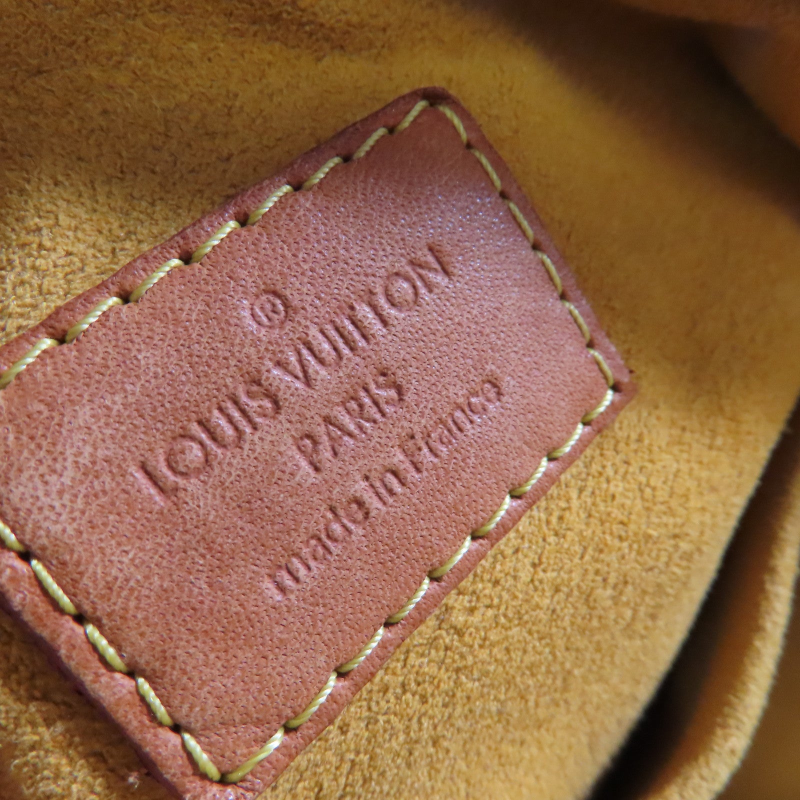 LOUIS VUITTON Monogram Denim Baggy PM Shoulder Bag金扣肩背袋藍色