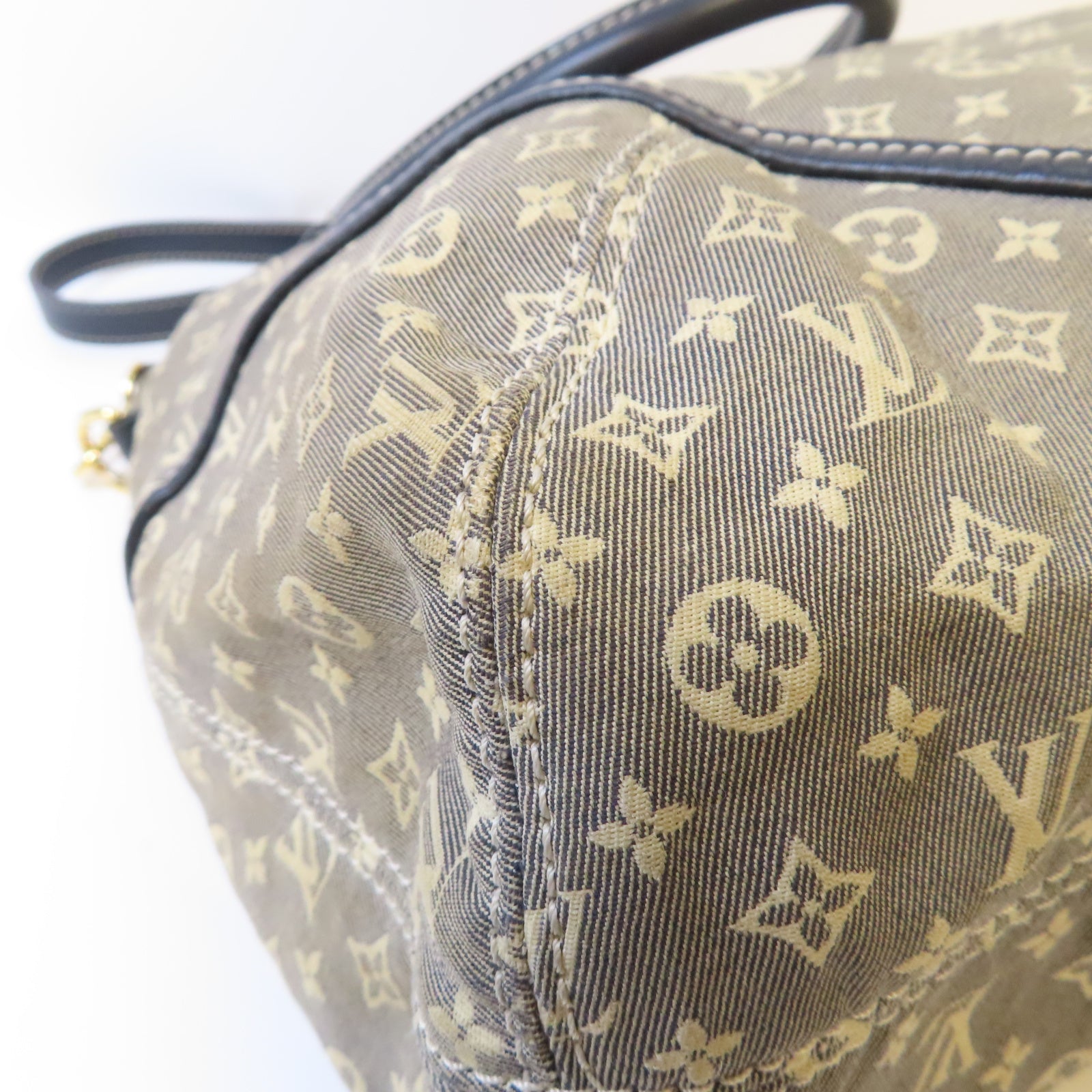 LOUIS VUITTON 【激減優惠】Monogram Idylle Elegie金扣手挽肩背兩用袋灰色/藍色
