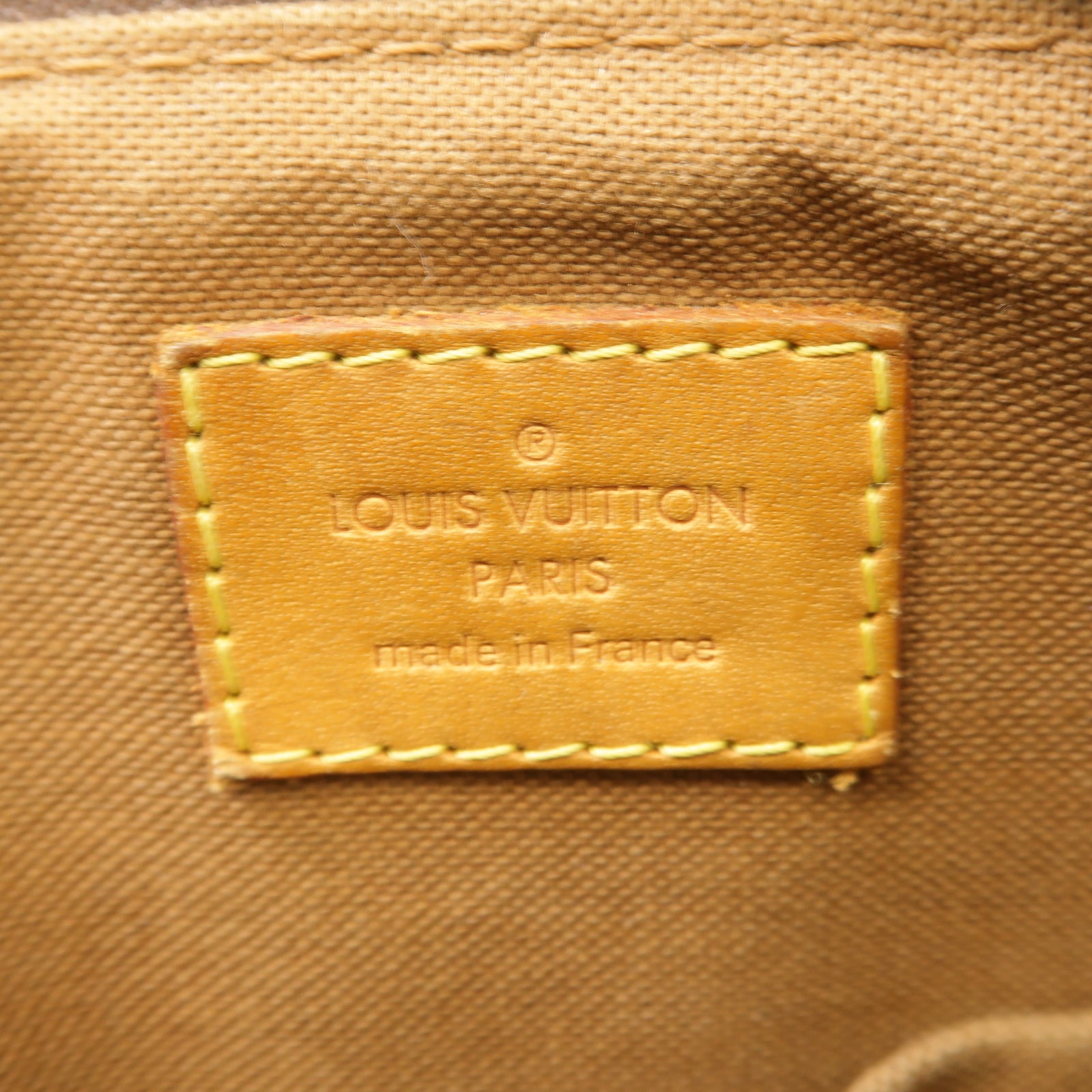 LOUIS VUITTON Monogram Palermo PM金扣手挽肩背兩用袋棕色