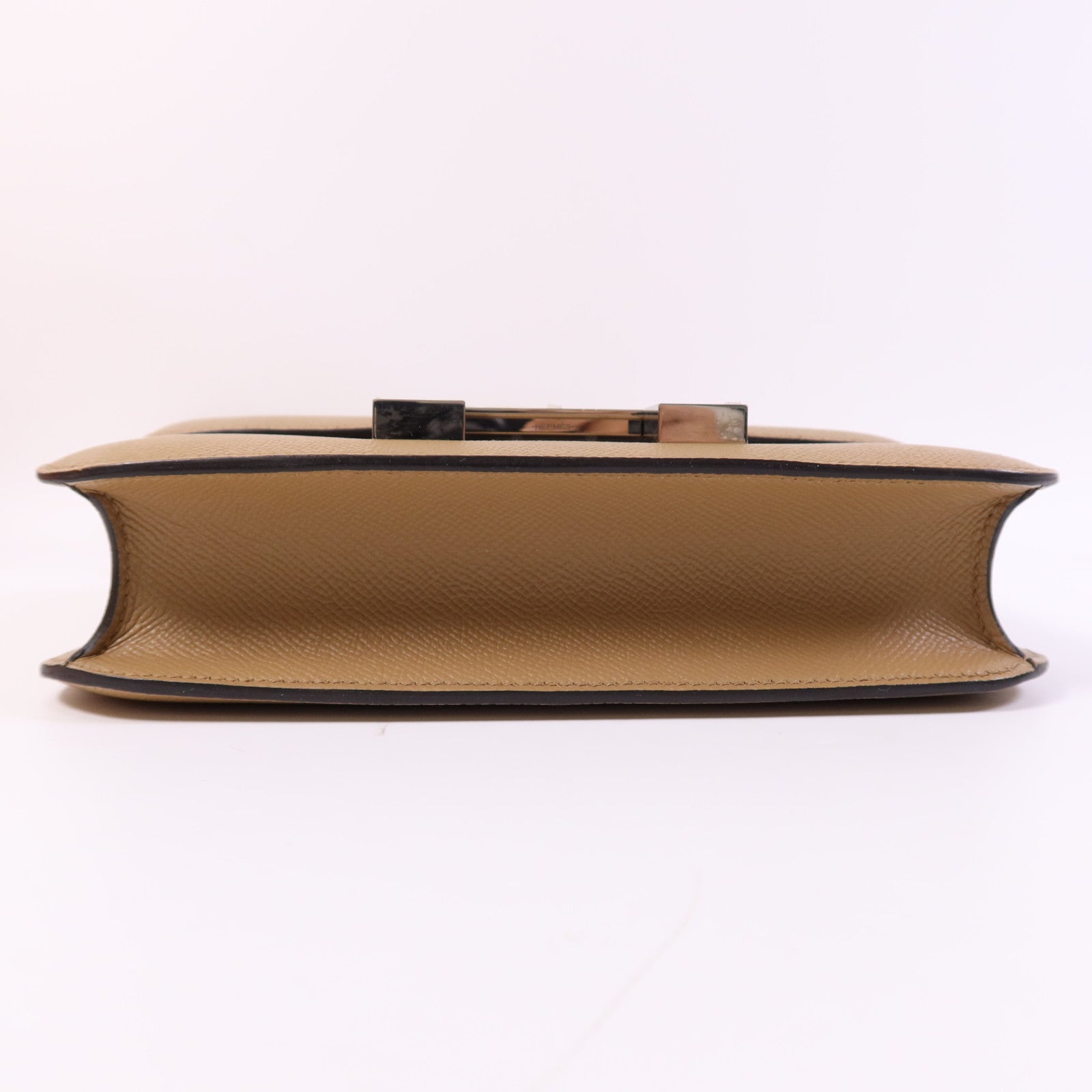 HERMES Epsom皮革Constance 24銀扣肩背袋Chai