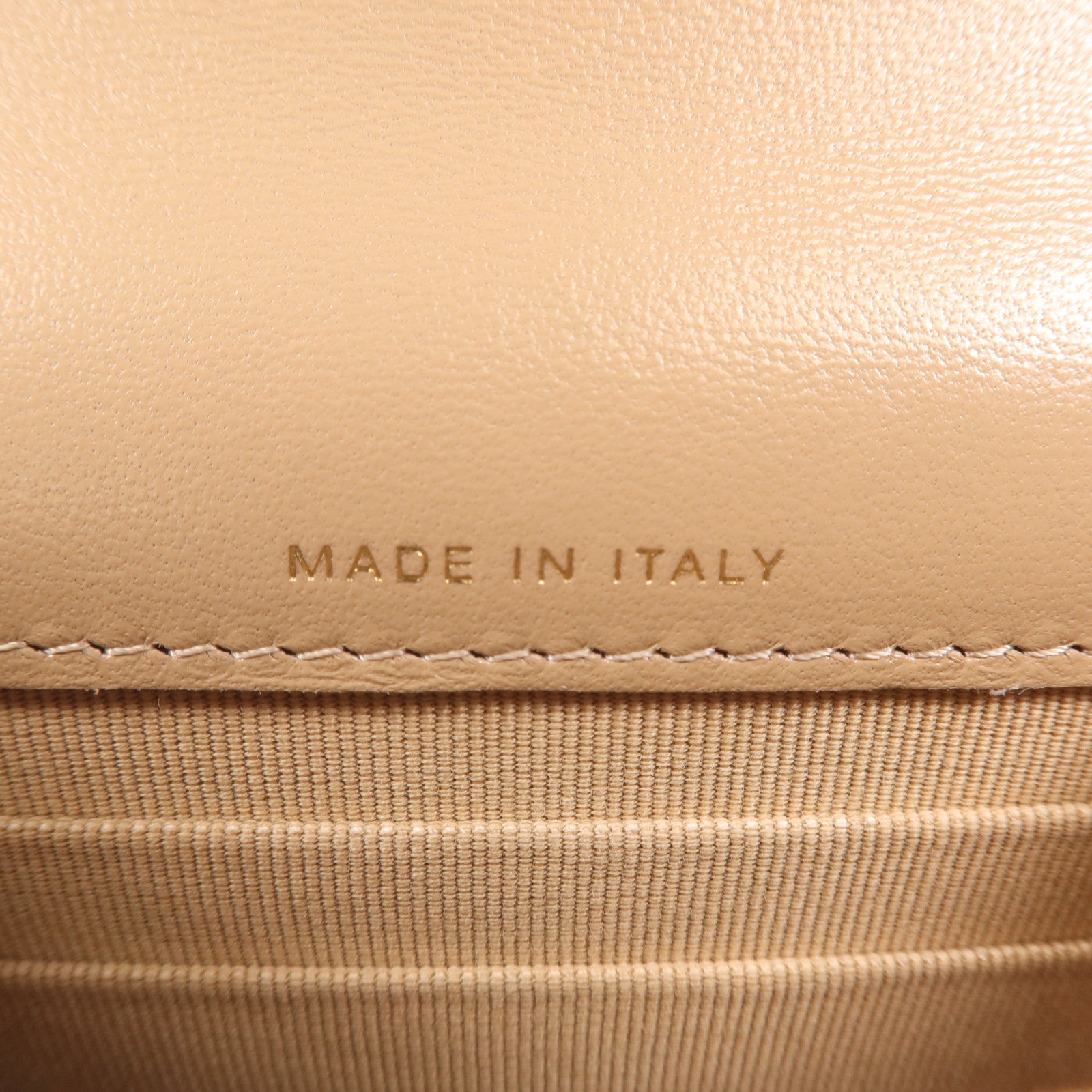 CHANEL 牛皮皮革Wallet Card Holder金扣錢包