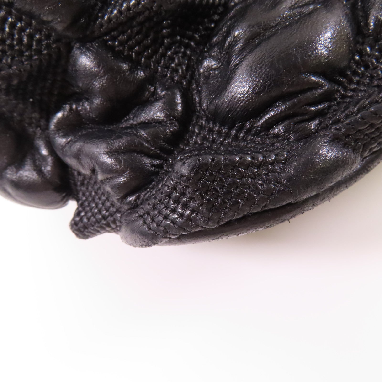 CHANEL 牛皮皮革Shoulder Bag銀扣肩背袋