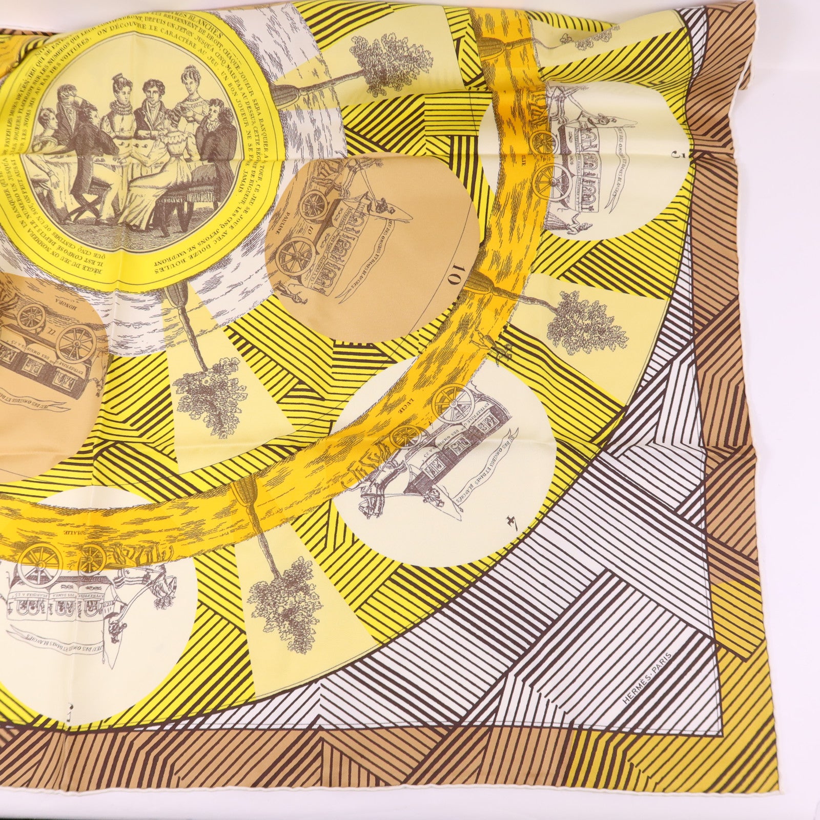 HERMES 絲質Scarf 90X90絲巾