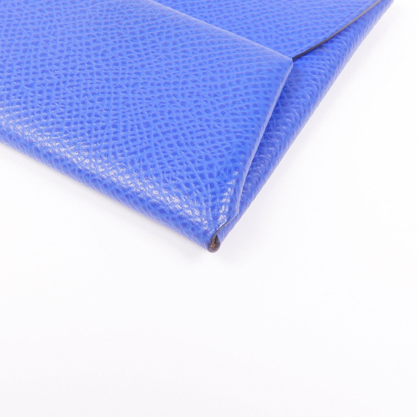 HERMES Epsom皮革Bastia銀扣零錢包