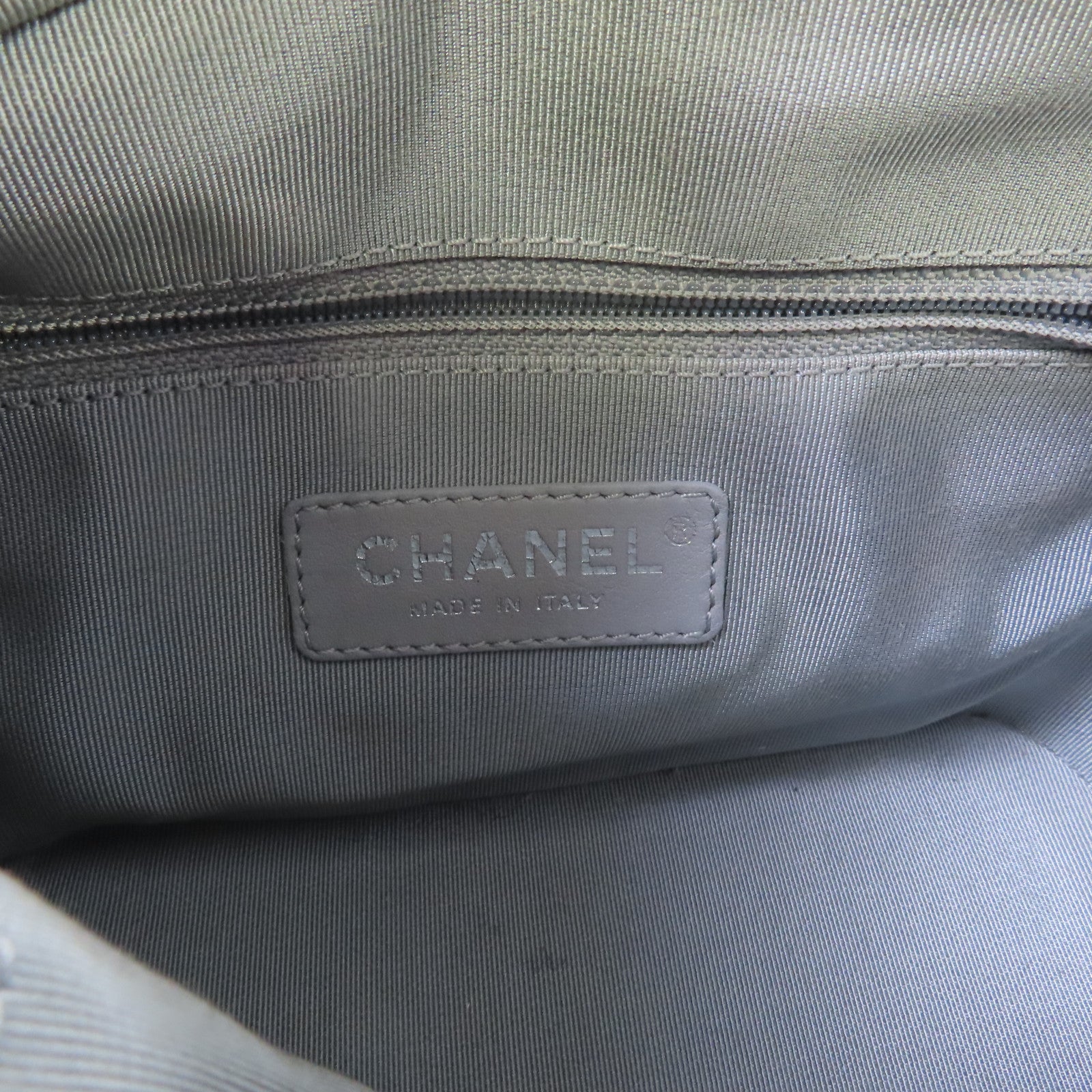 CHANEL 【激減優惠】菱格牛皮皮革Gabrielle Small Chain Shoulder Bag鏈帶肩背袋灰色