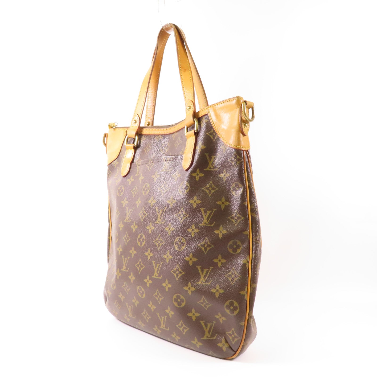 LOUIS VUITTON LV GHW Odeon MM 2 Way Shoulder Bag Handbag M56389 Monogram Brown
