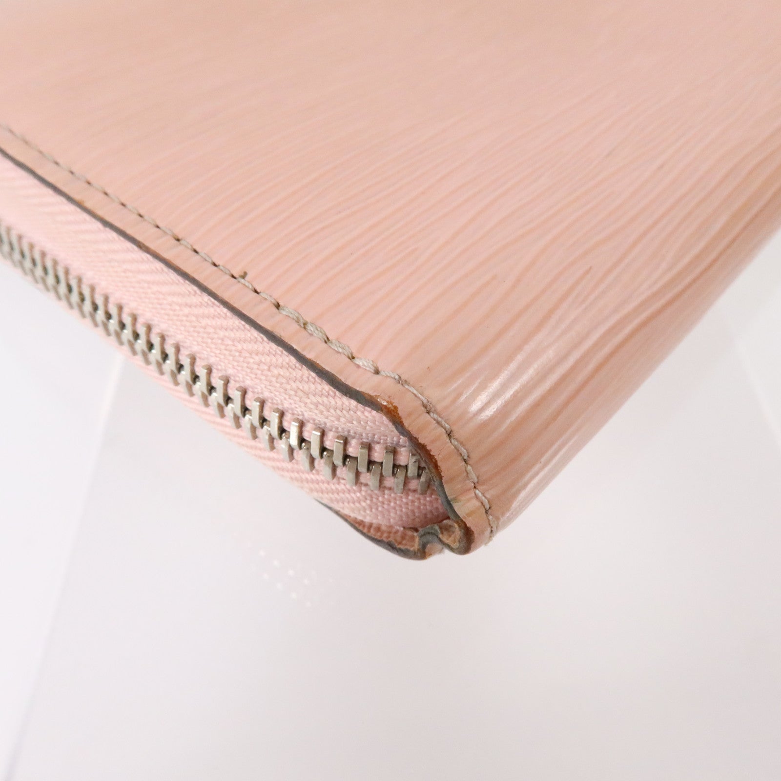 LOUIS VUITTON Epi Zippy Wallet銀扣長錢包