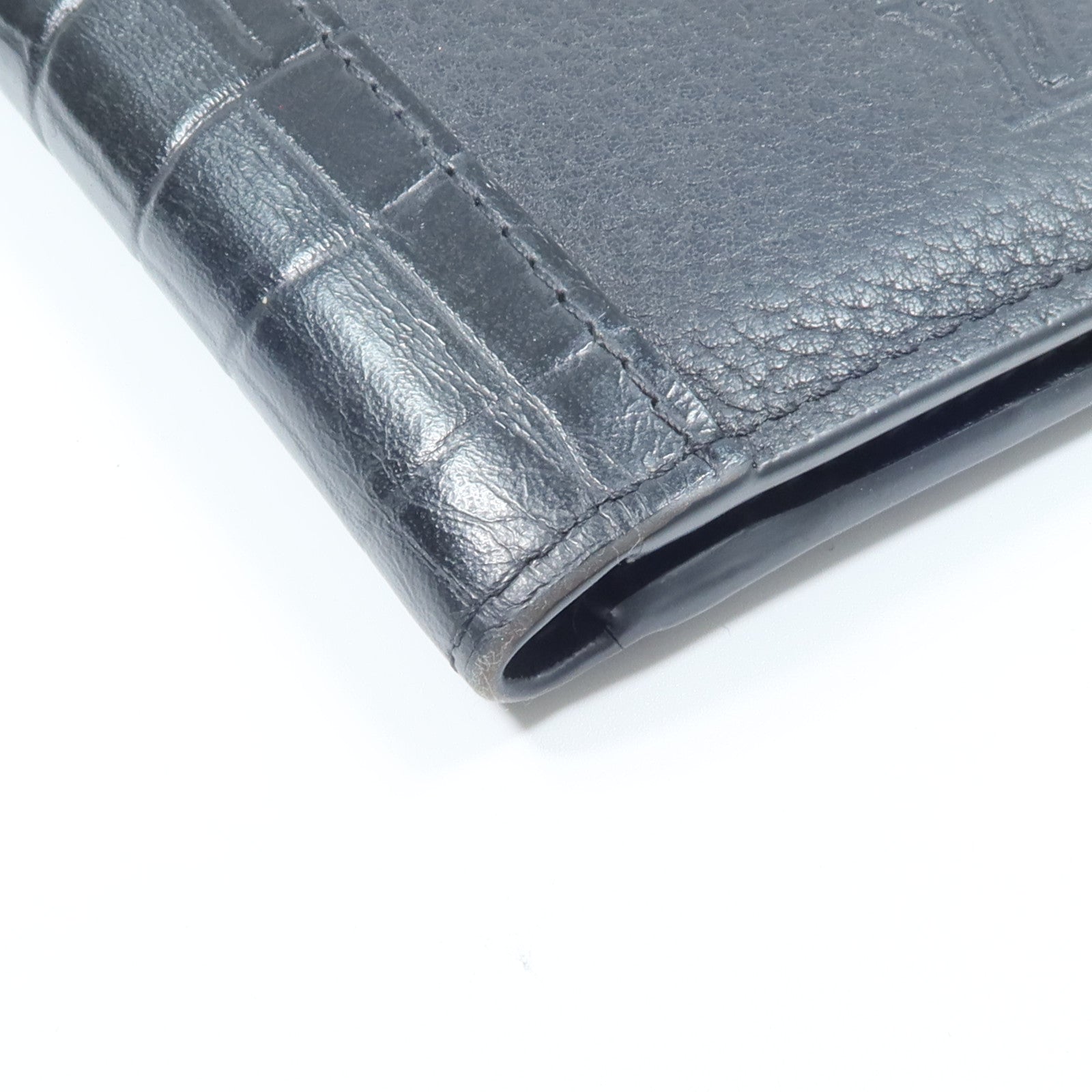 LOUIS VUITTON 牛皮皮革/鱷魚皮革Card Case卡片套
