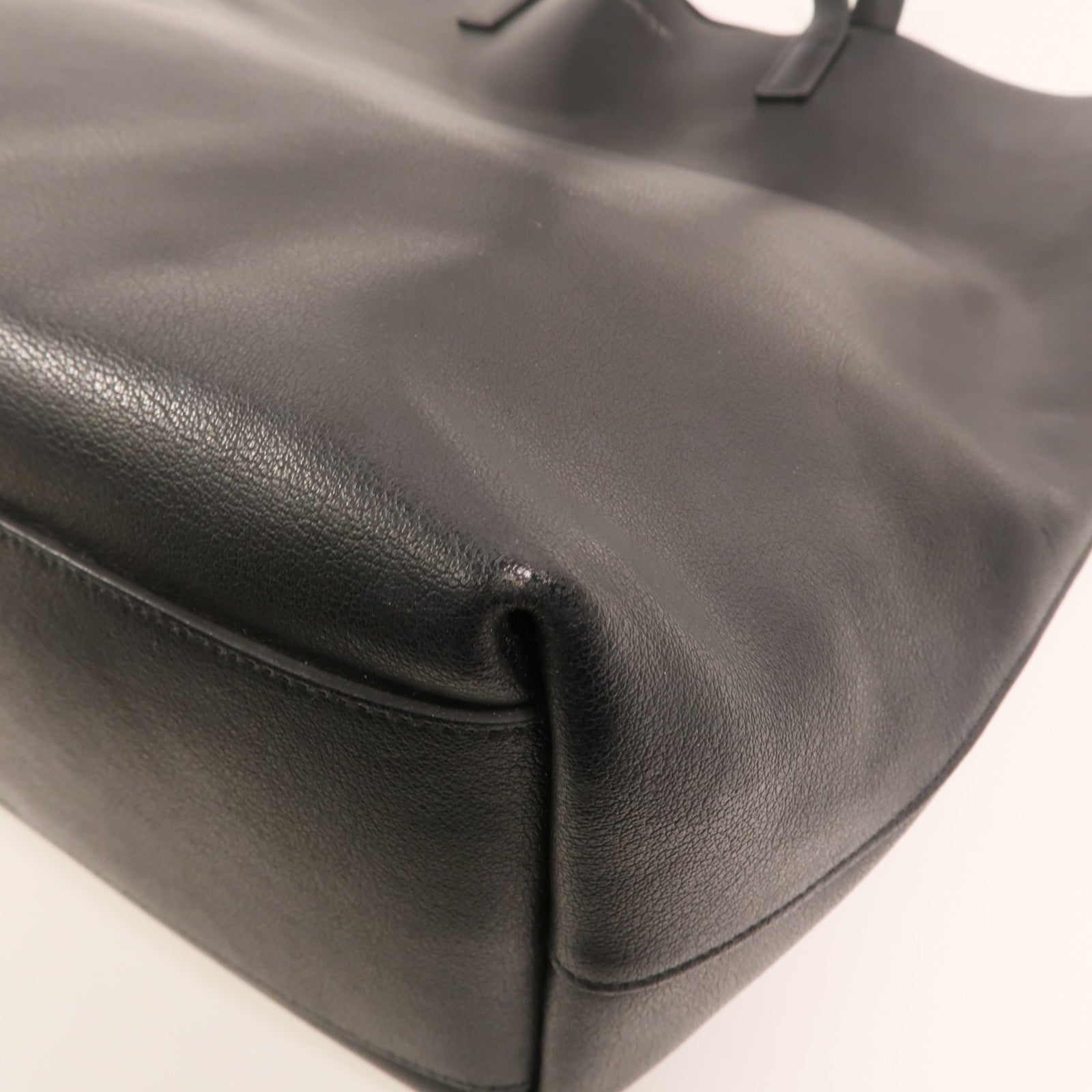 SAINT LAURENT 皮革Bold Shopper Tote Bag手挽袋