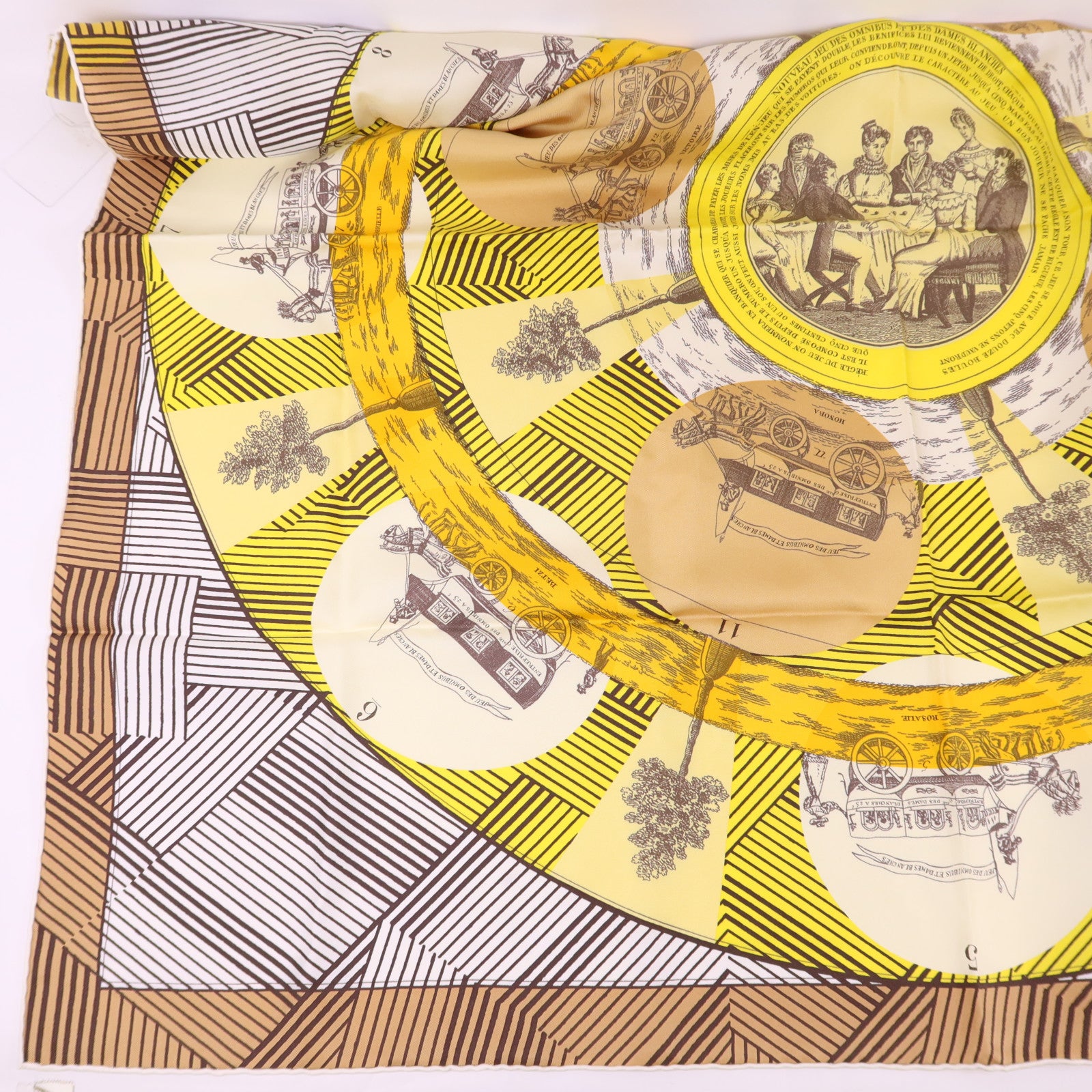 HERMES 絲質Scarf 90X90絲巾