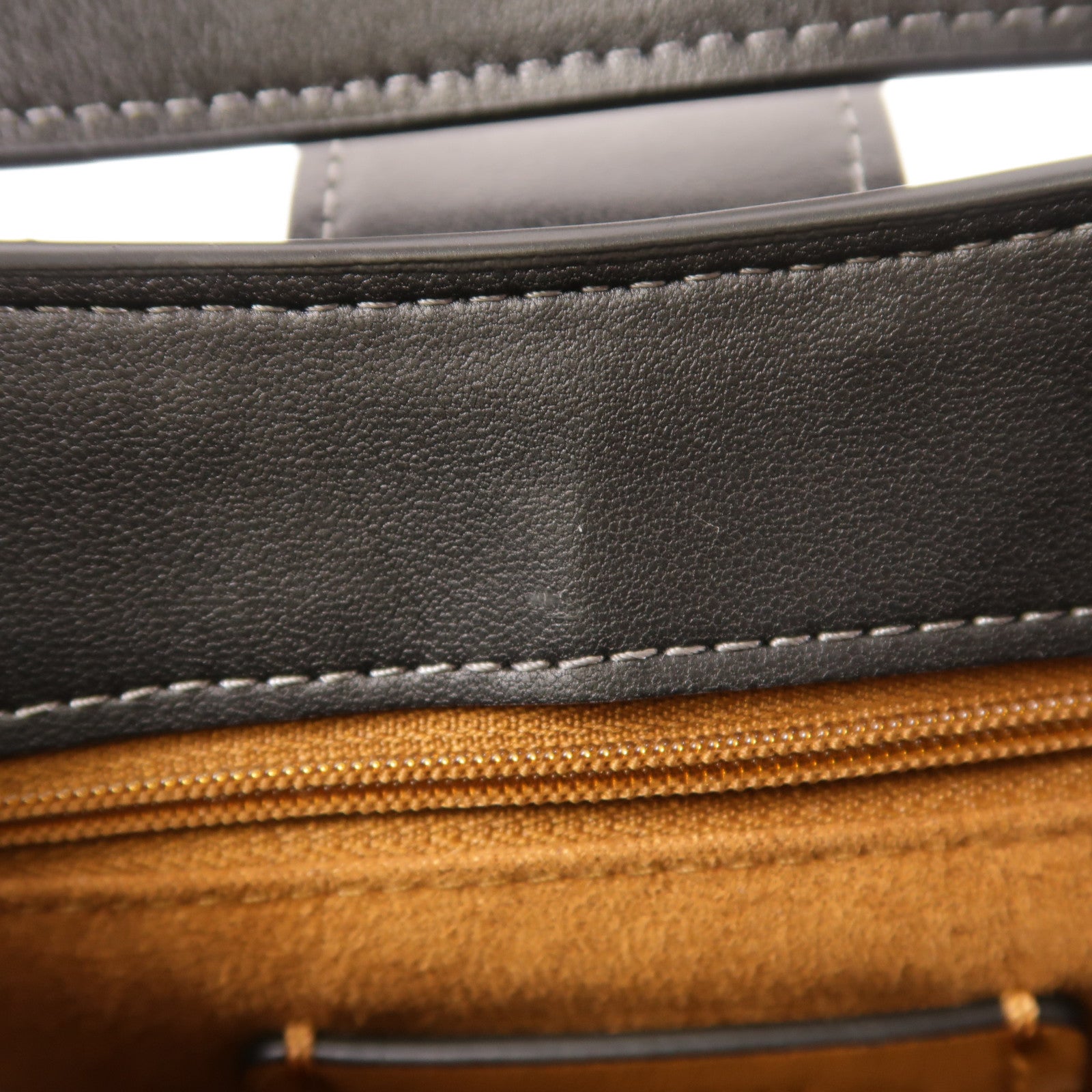 COACH 塗層帆布Shoulder Bag金扣肩背袋