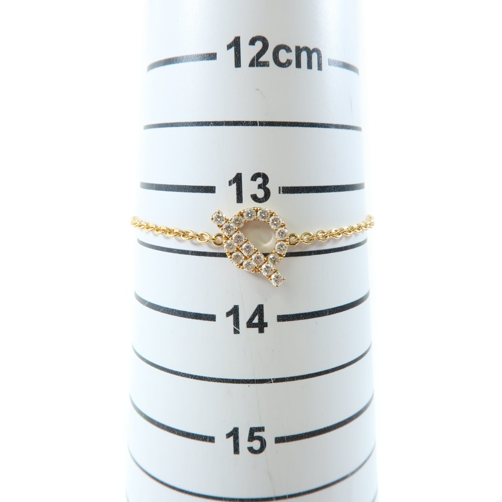 HERMES 18K黃金Finesse Bracelet手鏈