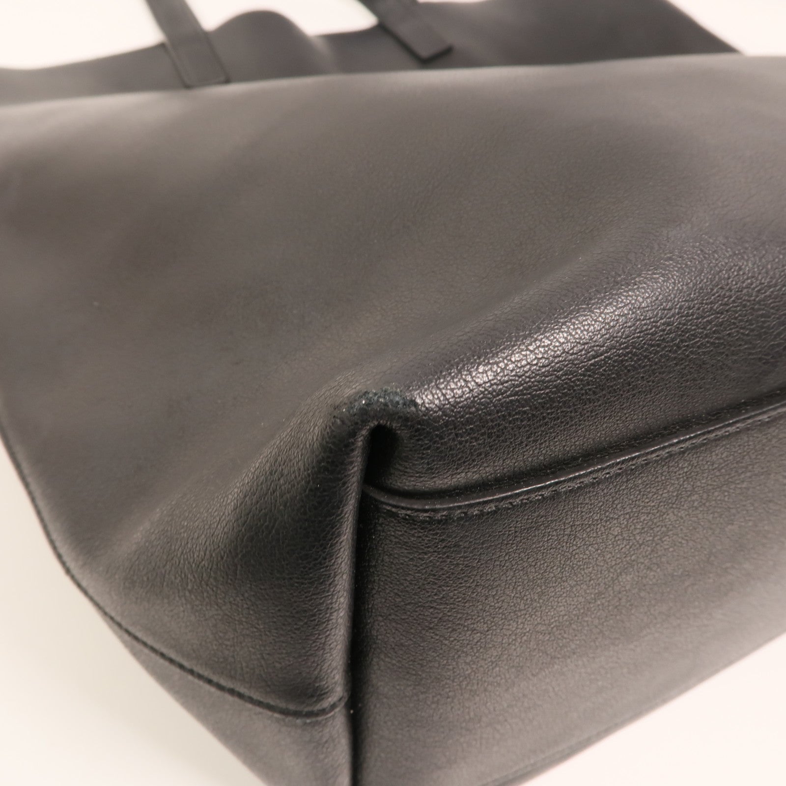 SAINT LAURENT 皮革Bold Shopper Tote Bag手挽袋