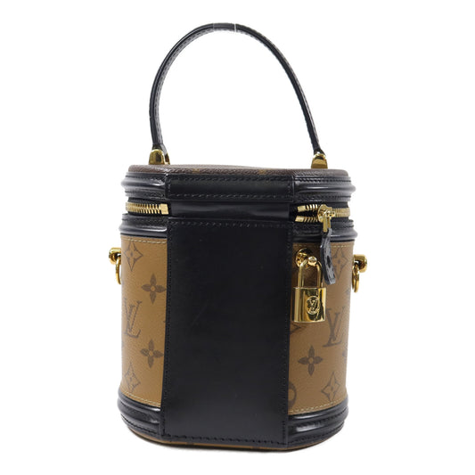 LOUIS VUITTON Monogram Reverse Cannes手挽肩背兩用袋