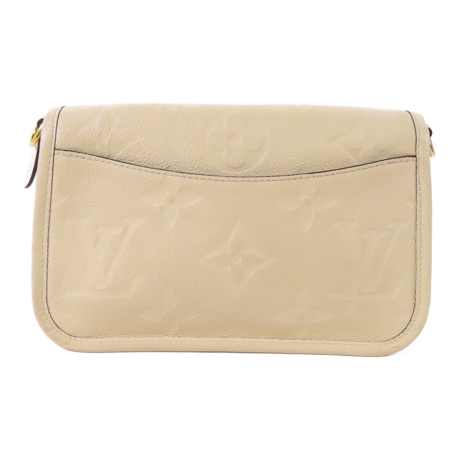 LOUIS VUITTON Monogram Empreinte Diane金扣手挽肩背兩用袋