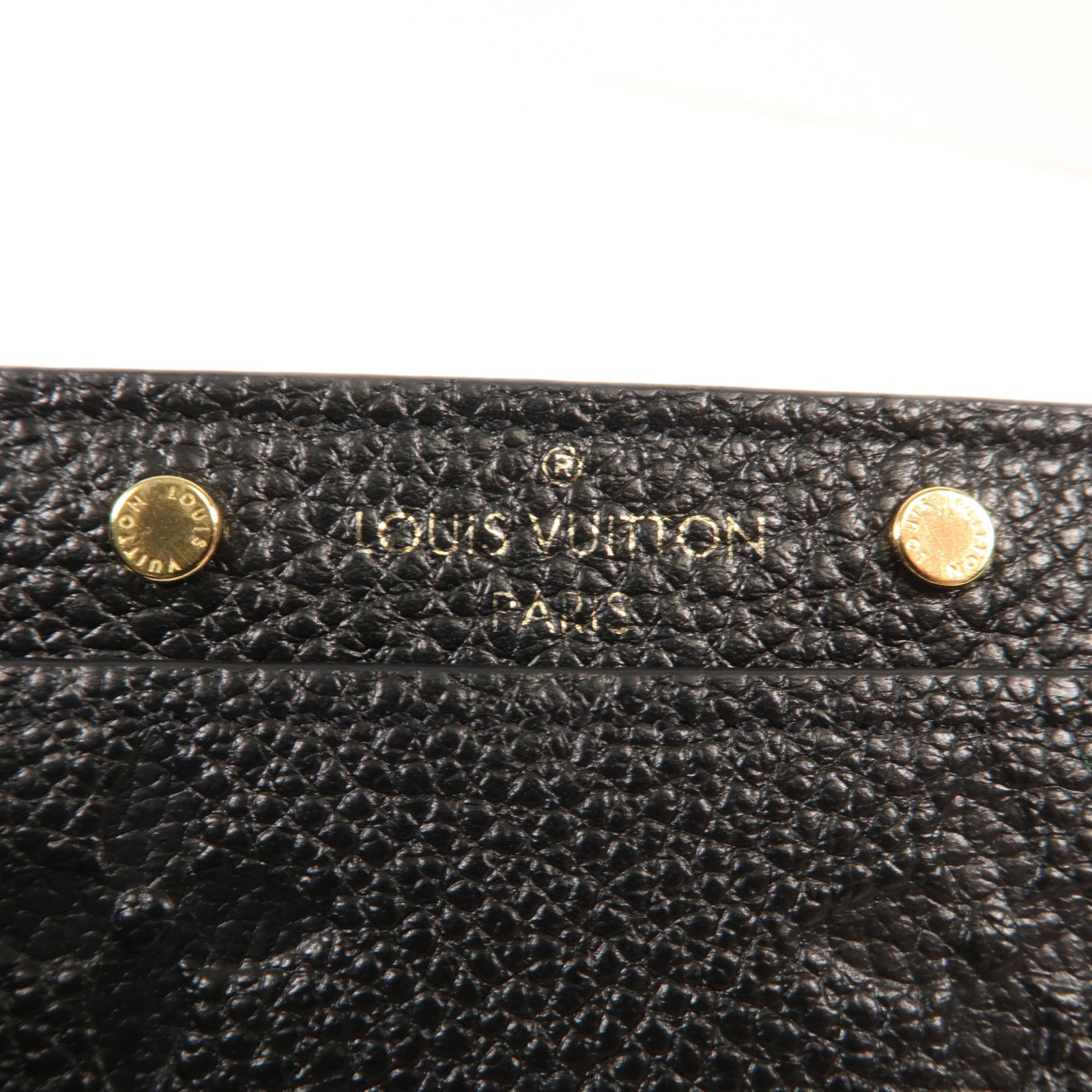 LOUIS VUITTON Monogram Empreinte Card Case金扣卡片套