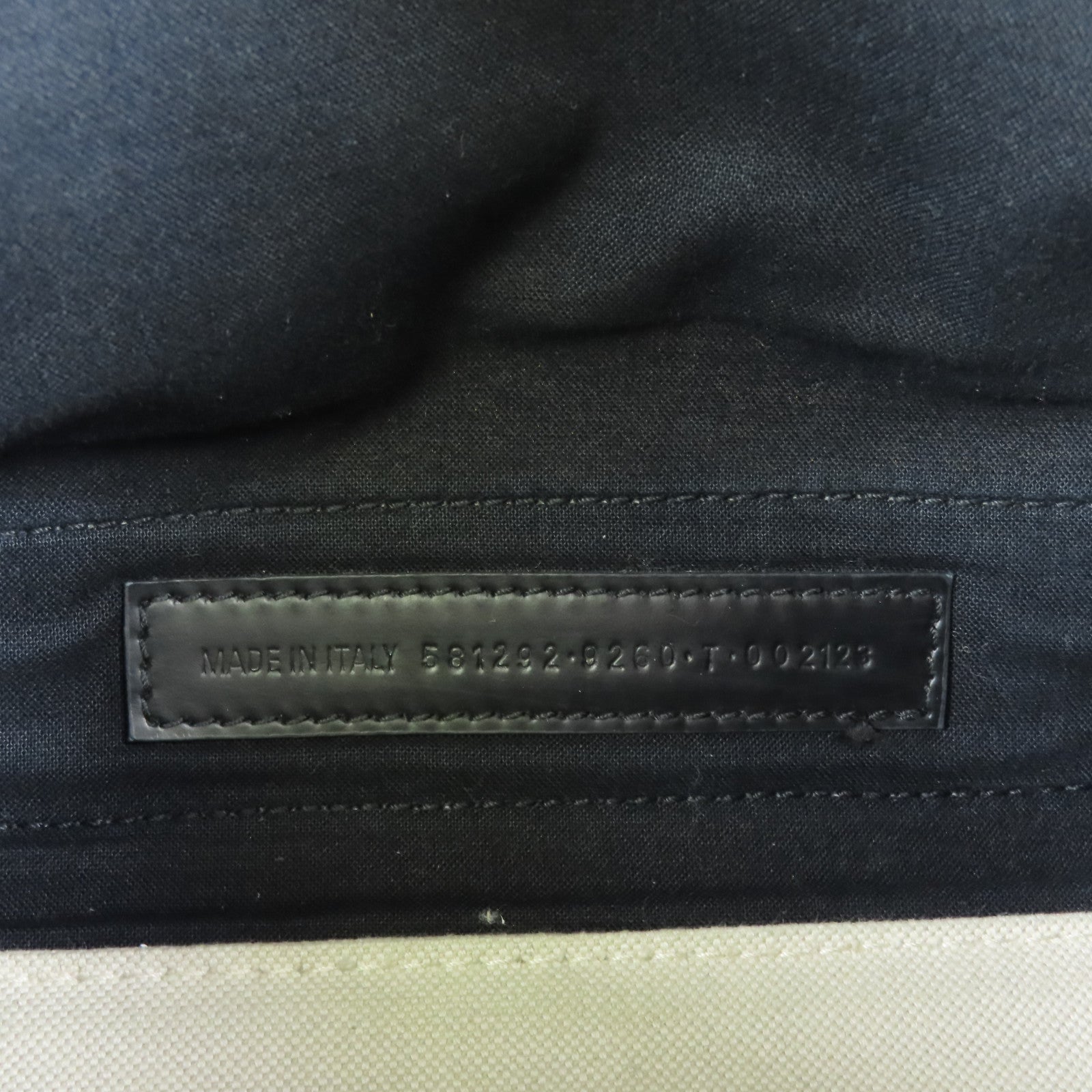 BALENCIAGA 帆布Tote Bag銀扣手挽袋