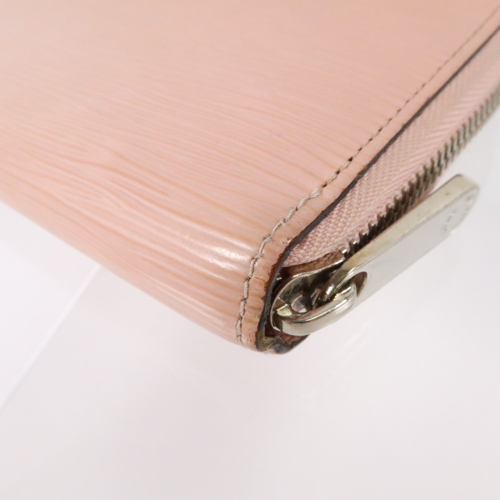 LOUIS VUITTON Epi Zippy Wallet銀扣長錢包