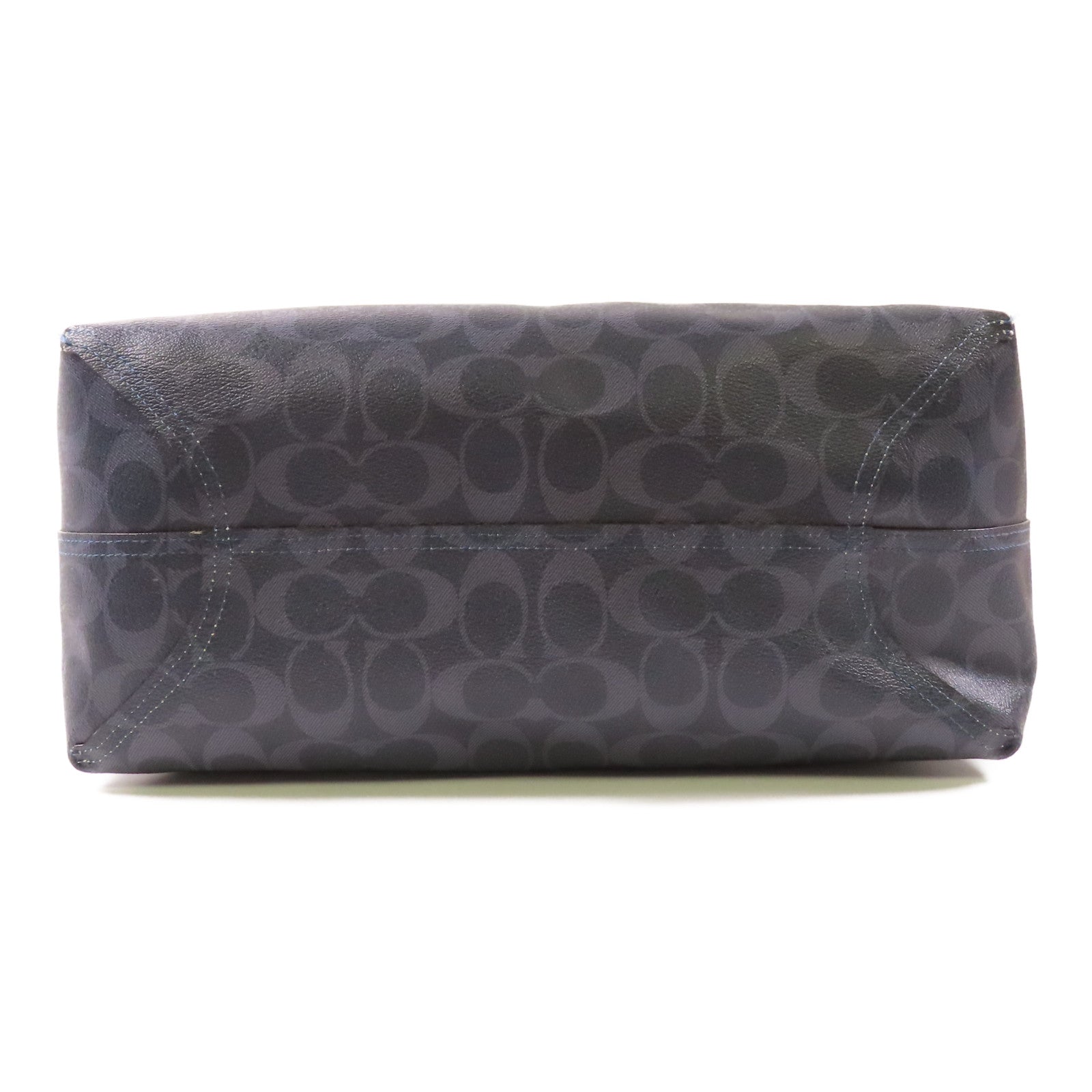 COACH 【激減優惠】塗層帆布Shoulder Bag金扣肩背袋