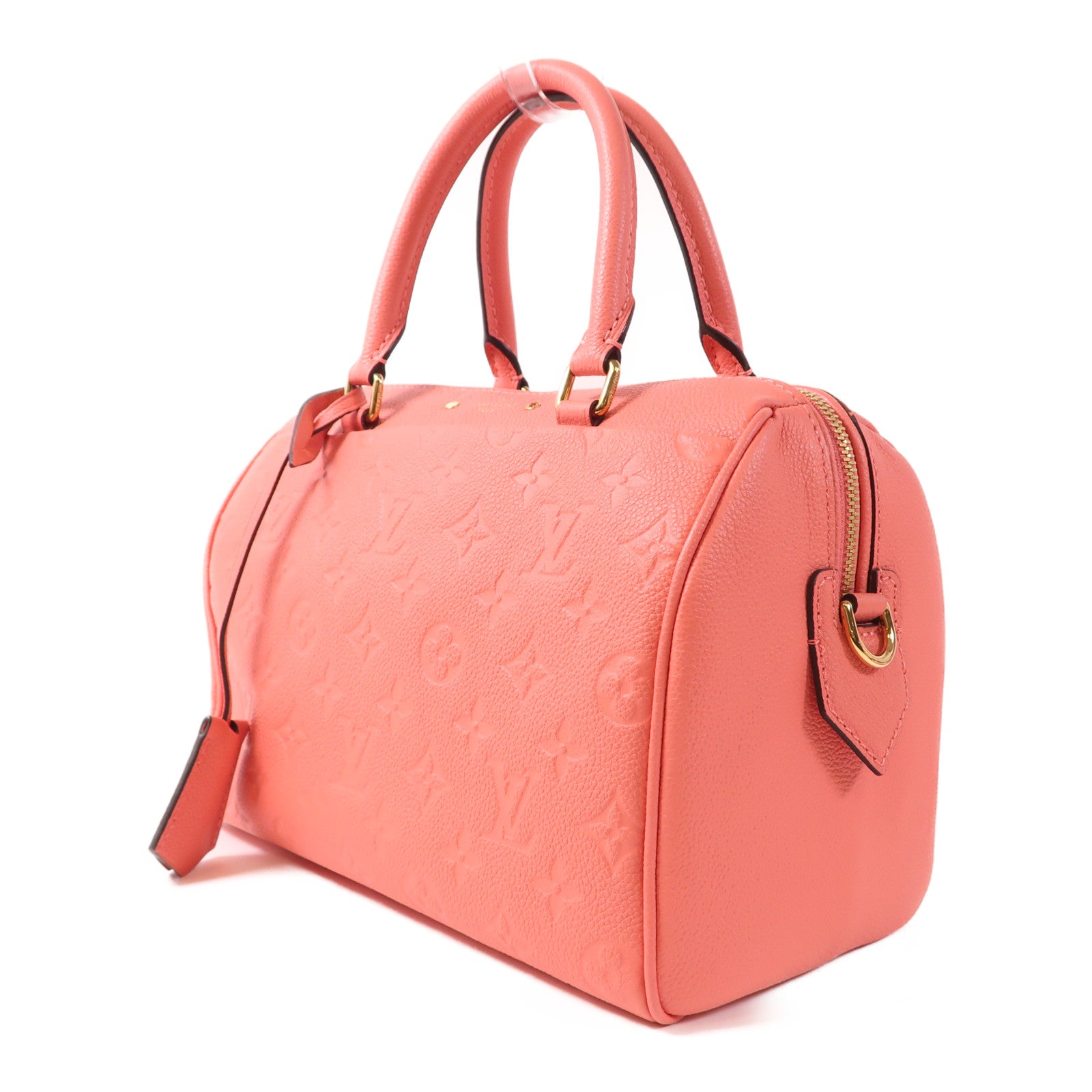 LOUIS VUITTON LV GHW Speedy Bandouliere 25 2 Way Bag M42403 Monogram Empreinte