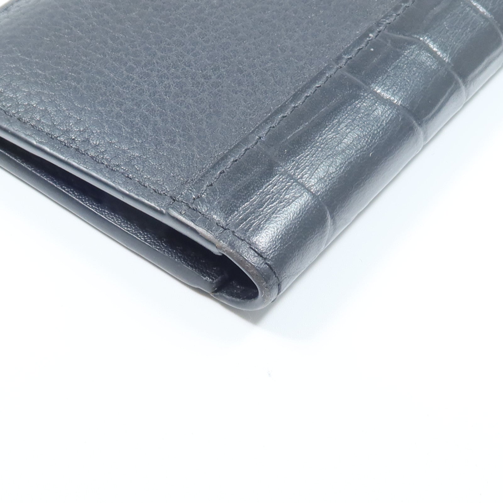 LOUIS VUITTON 牛皮皮革/鱷魚皮革Card Case卡片套