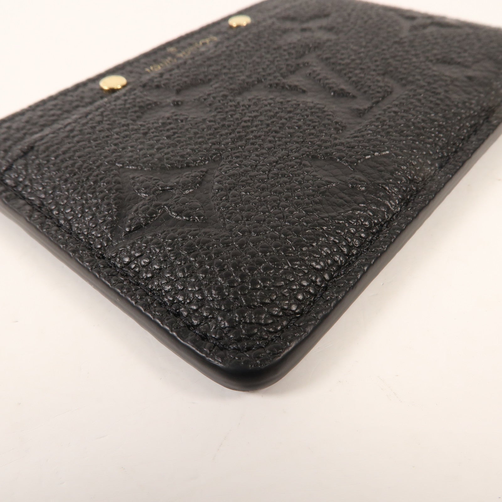 LOUIS VUITTON Monogram Empreinte Card Case金扣卡片套