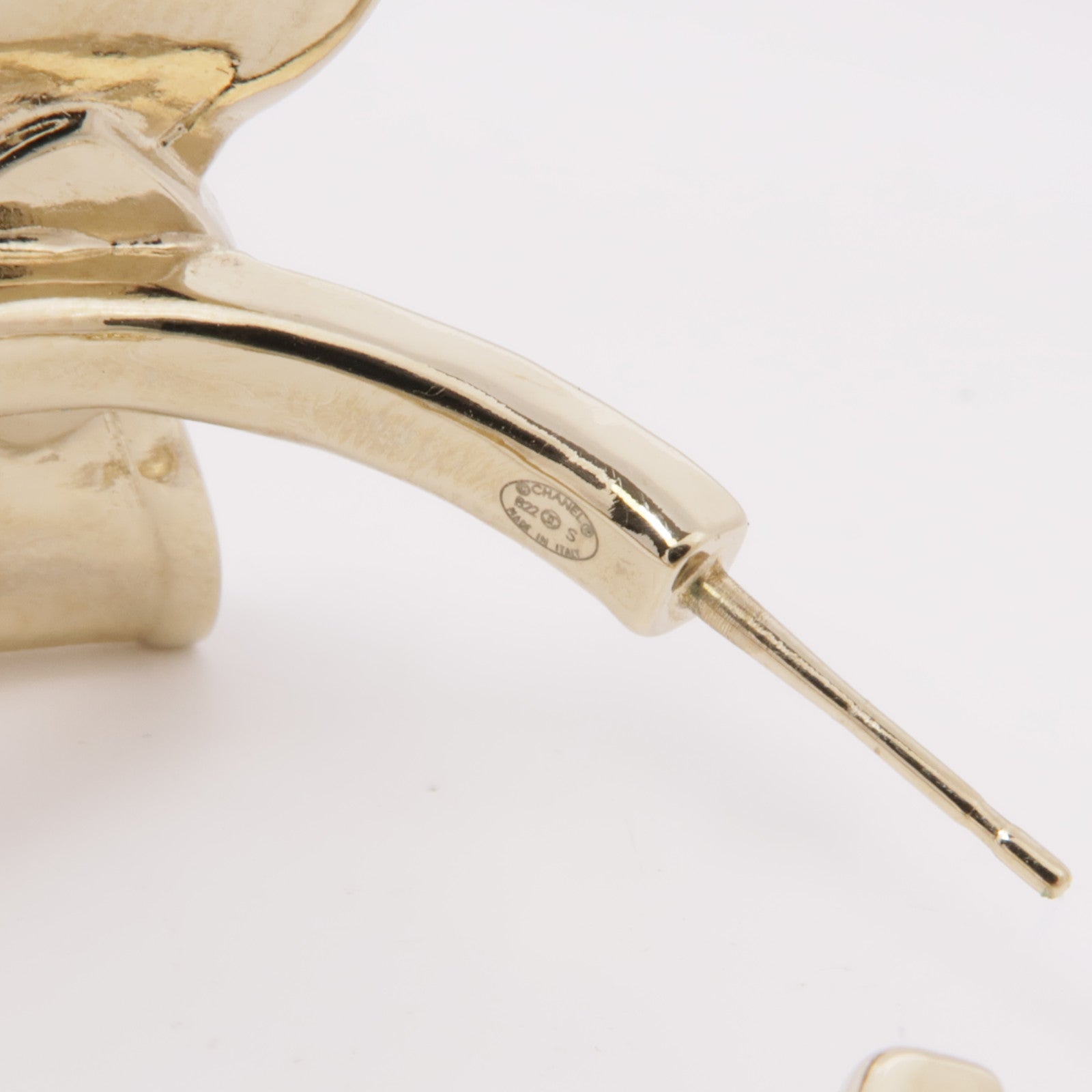 CHANEL 金屬/PVC Earrings耳環