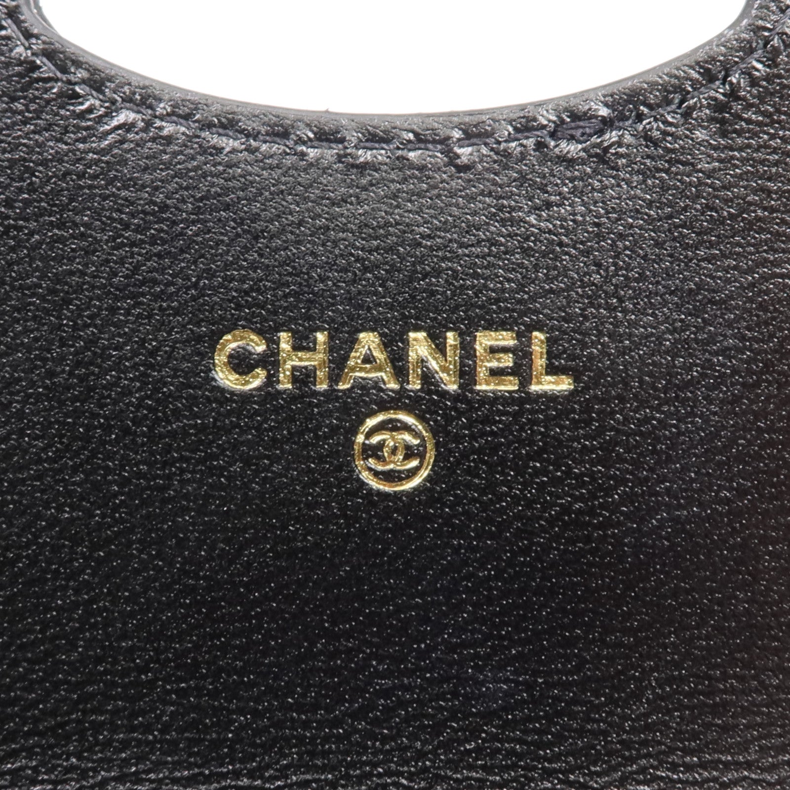CHANEL 羊皮皮革31 Card Case銀扣卡片套