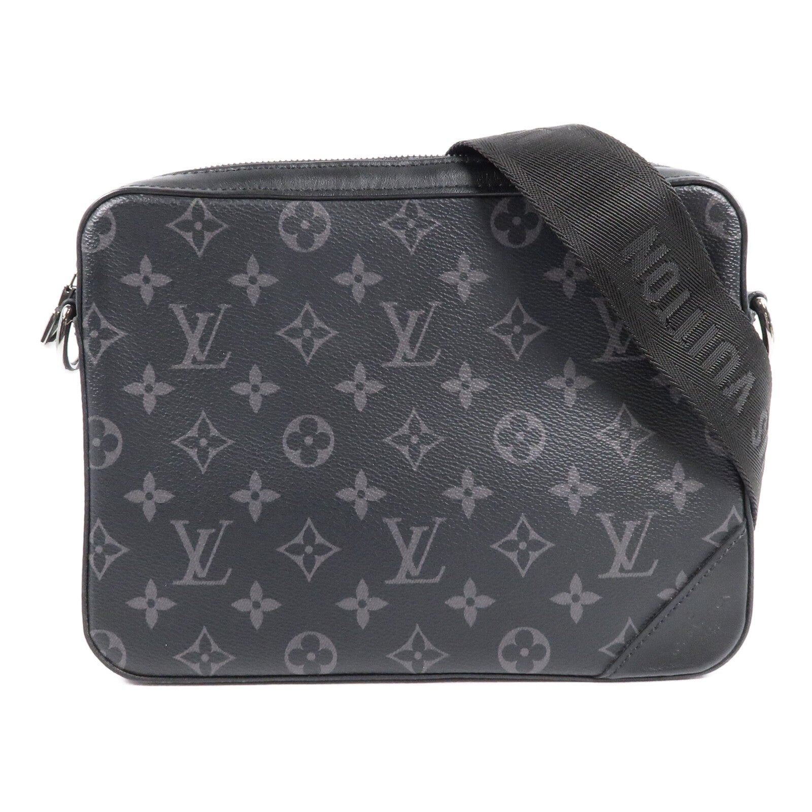 LOUIS VUITTON Monogram Eclipse Reverse Trio Messenger肩背袋