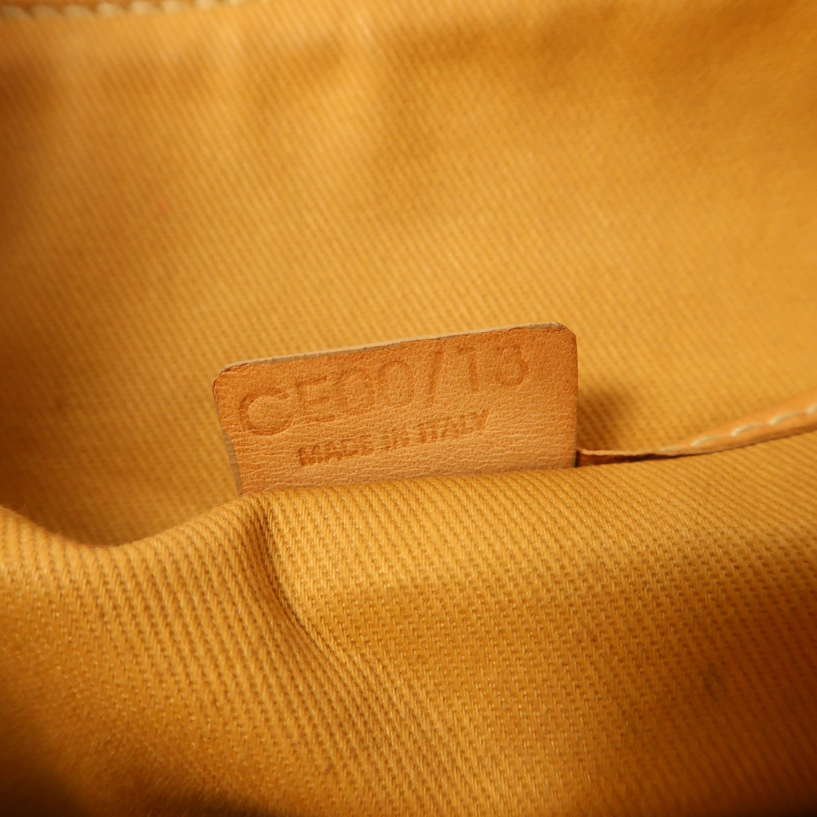 CELINE 塗層帆布Vintage Hand Bag金扣手挽袋
