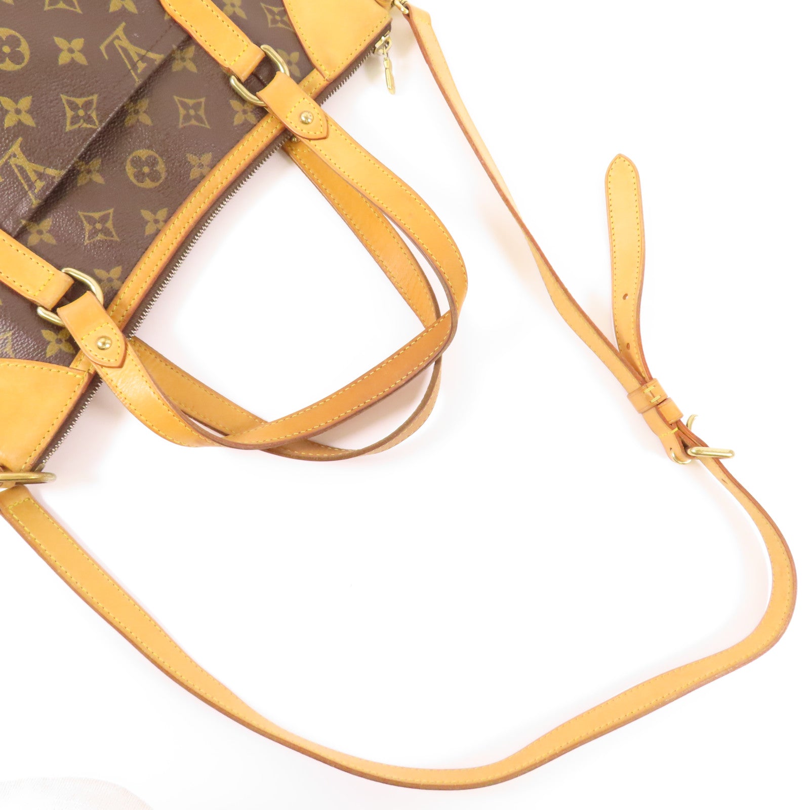 LOUIS VUITTON LV GHW Odeon MM 2 Way Shoulder Bag Handbag M56389 Monogram Brown