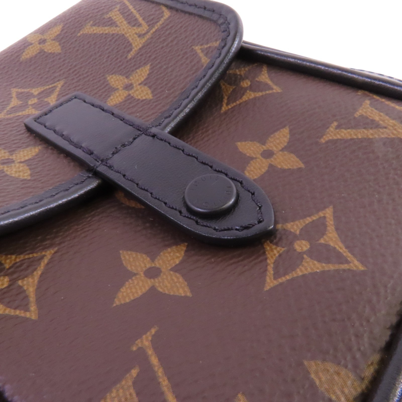 LOUIS VUITTON Monogram Macassar Christopher Wearable Wallet錢包肩背袋