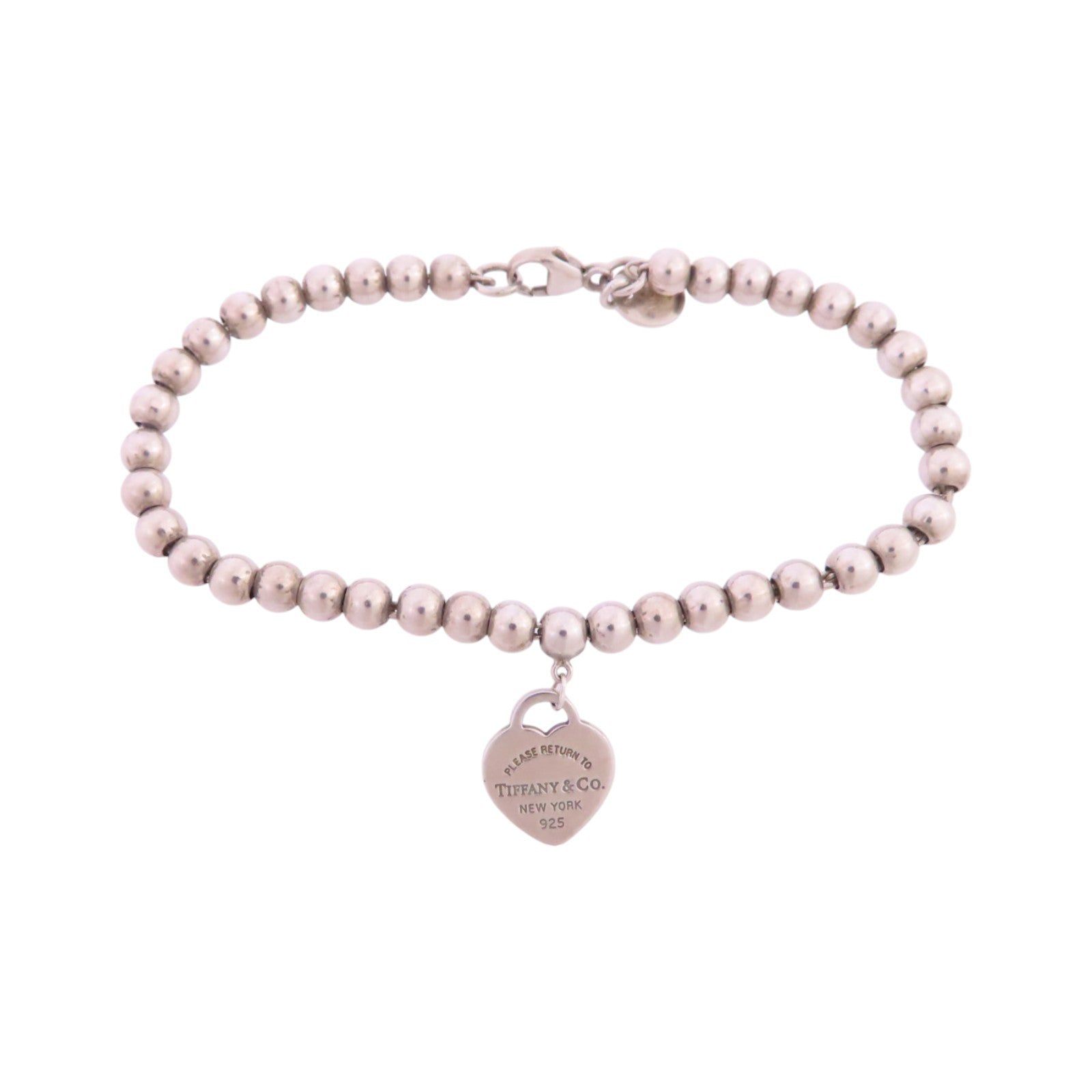 TIFFANY＆CO 925純銀Return To Tiffany Heart Tag Bracelet手鏈