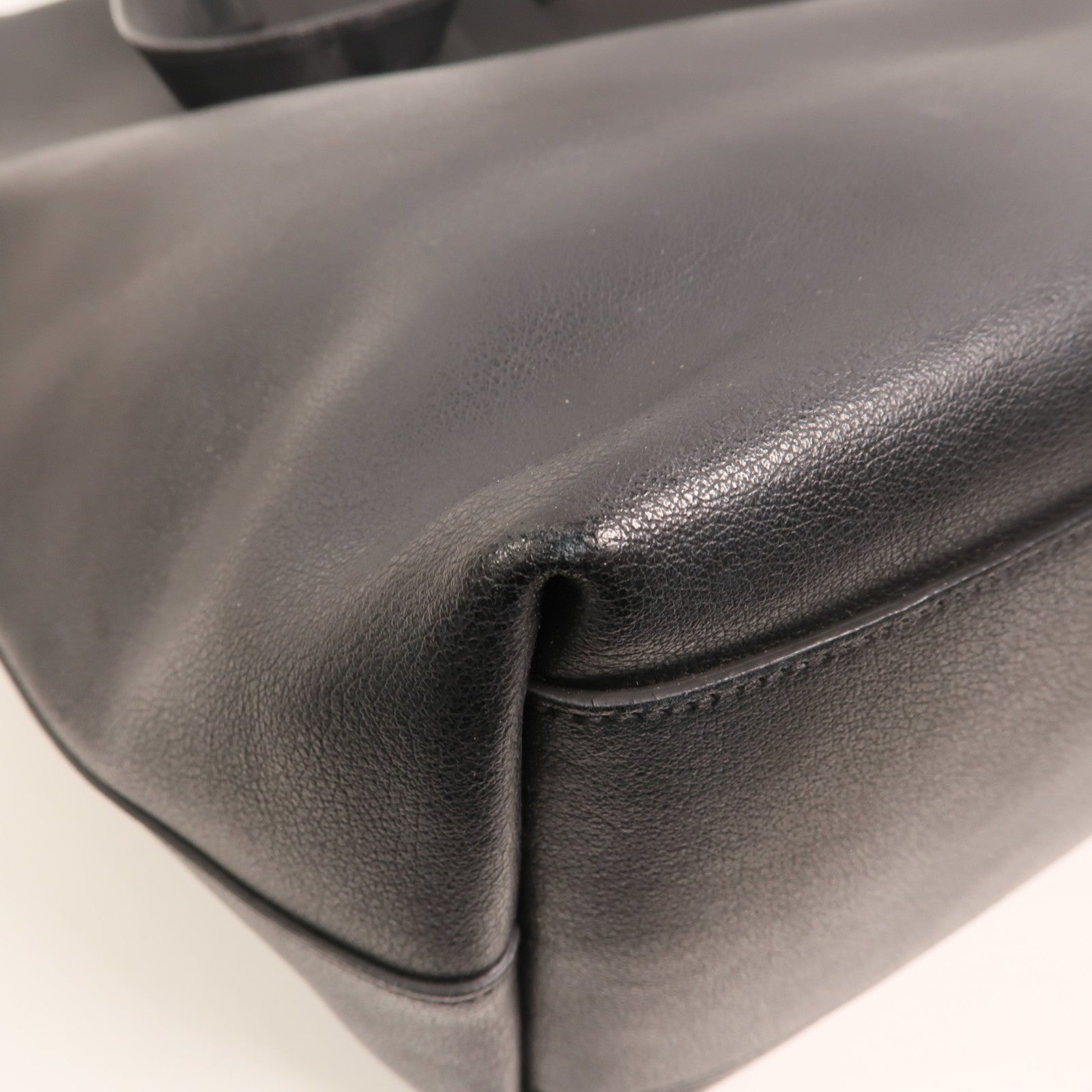 SAINT LAURENT 皮革Bold Shopper Tote Bag手挽袋