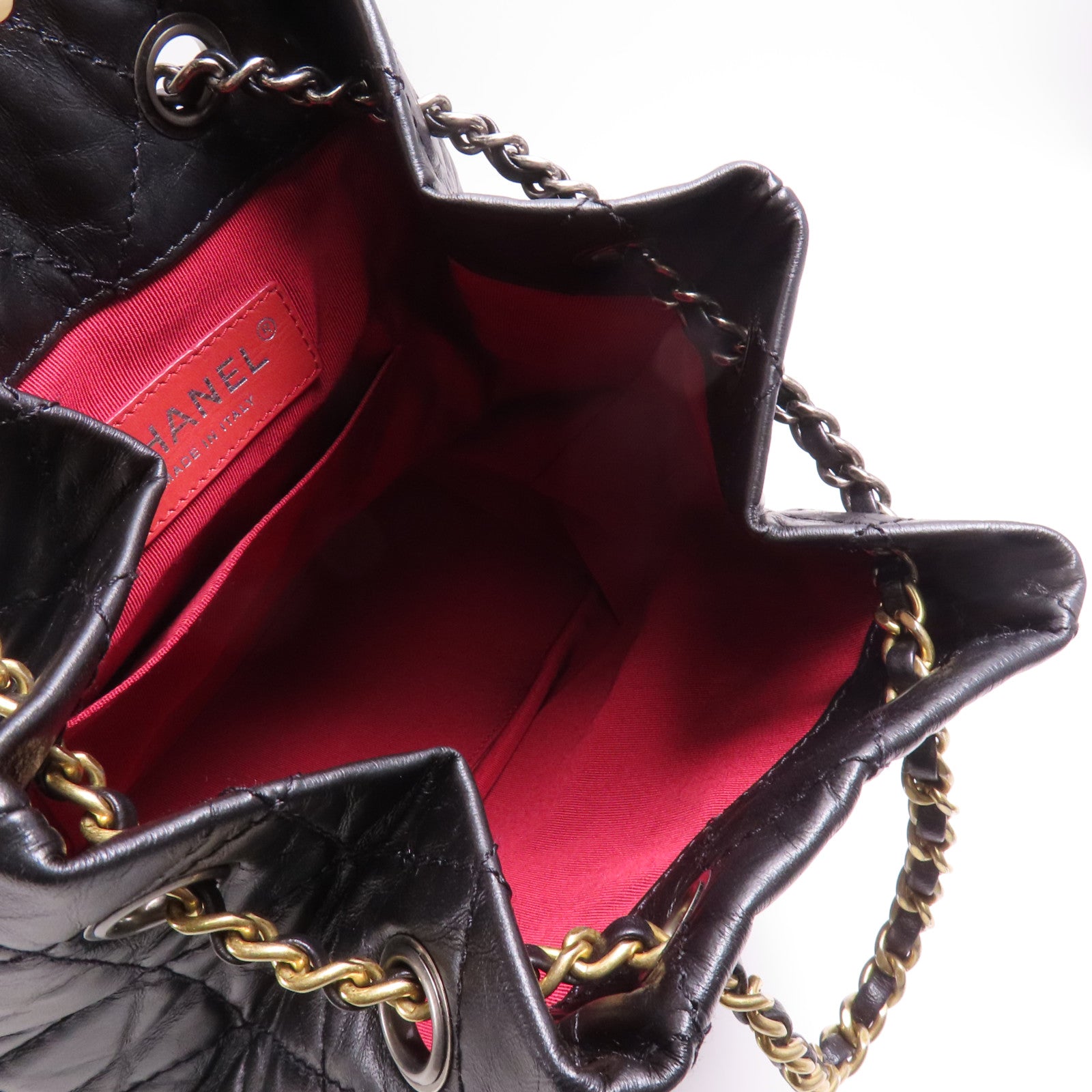 CHANEL 牛皮皮革Gabrielle Backpack背包