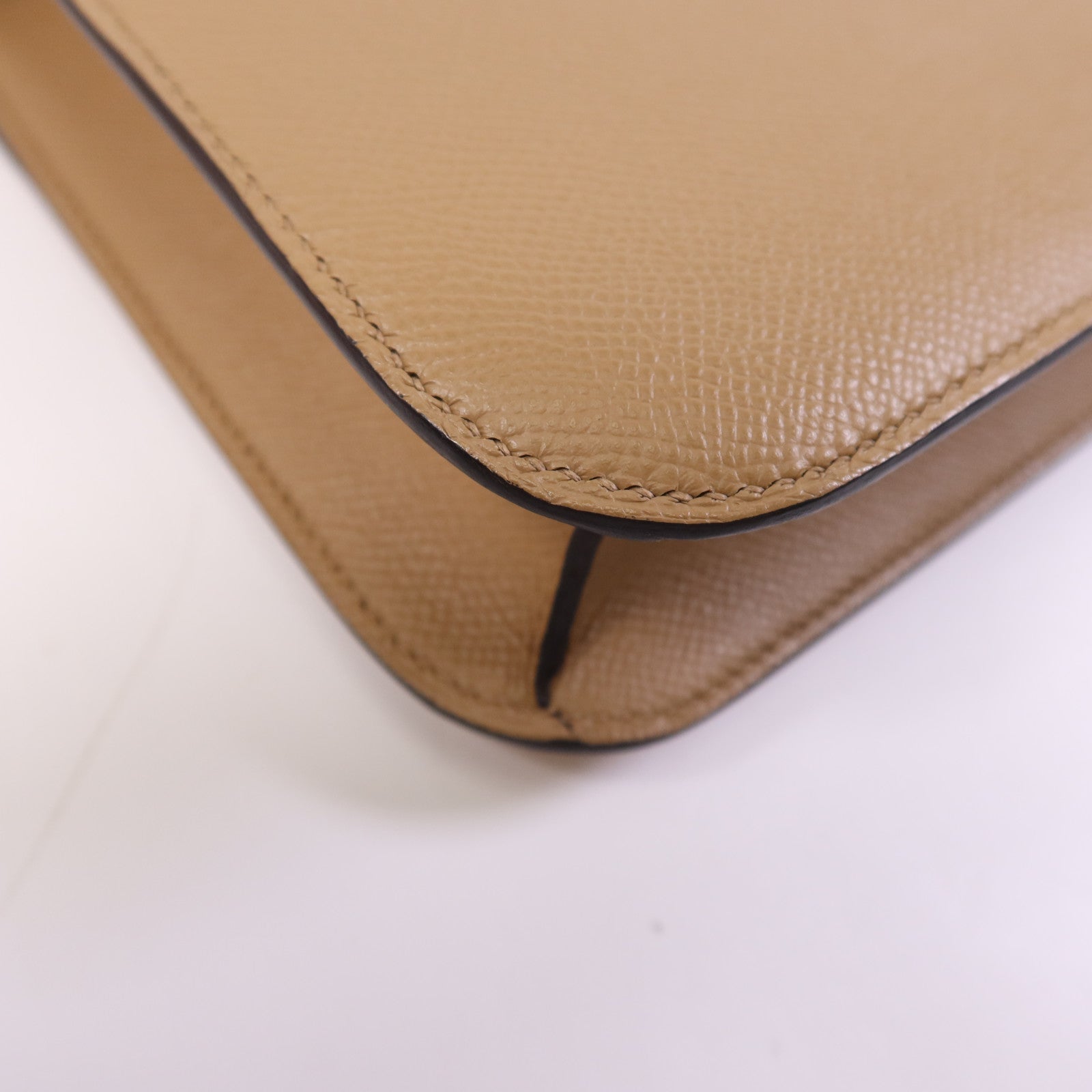 HERMES Epsom皮革Constance 24銀扣肩背袋Chai