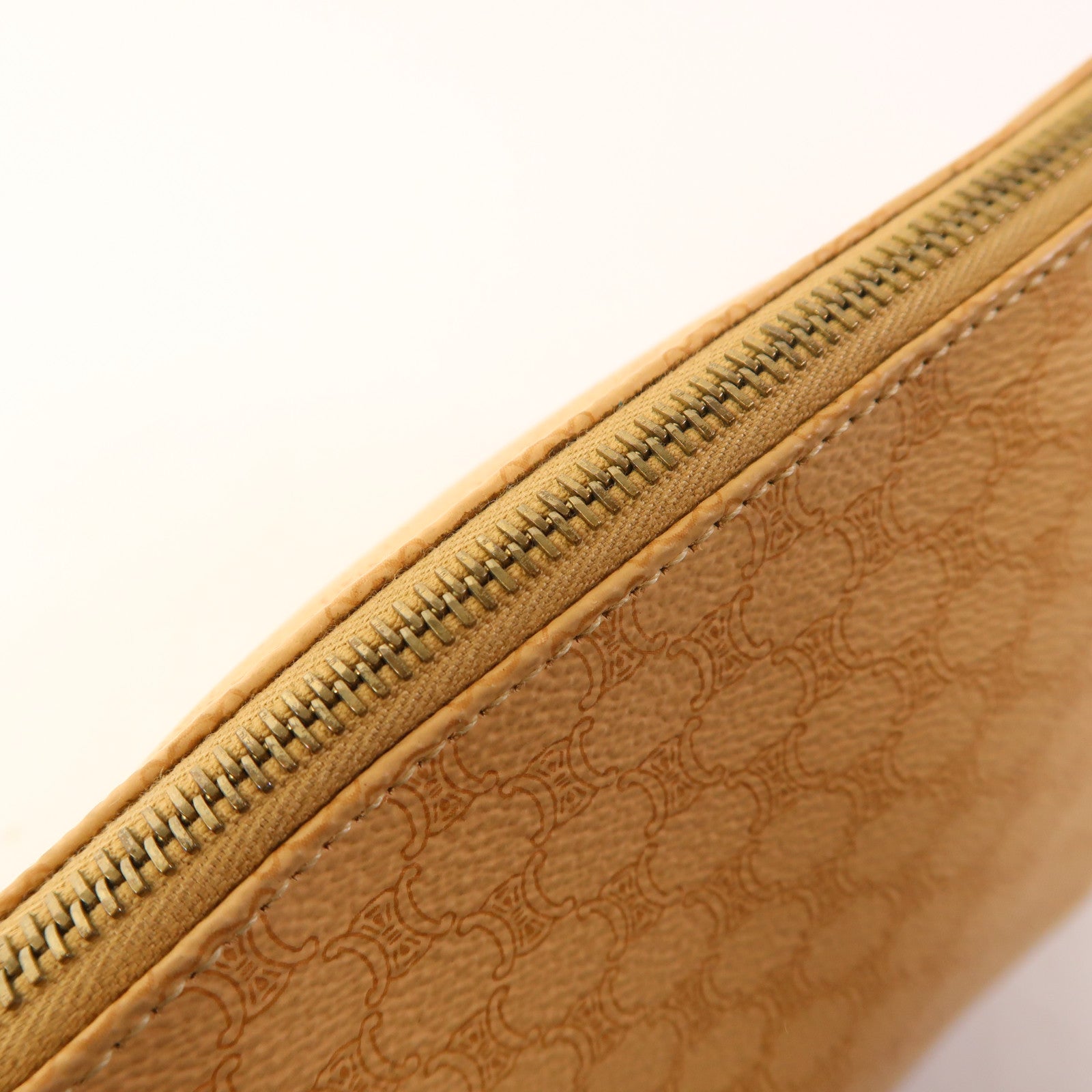 CELINE 塗層帆布Vintage Hand Bag金扣手挽袋