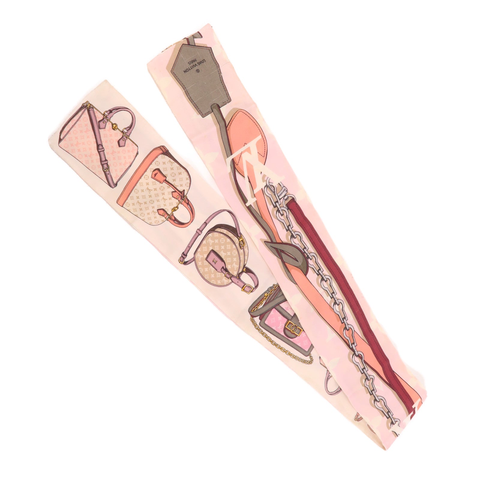 LOUIS VUITTON 絲質Scarf絲巾