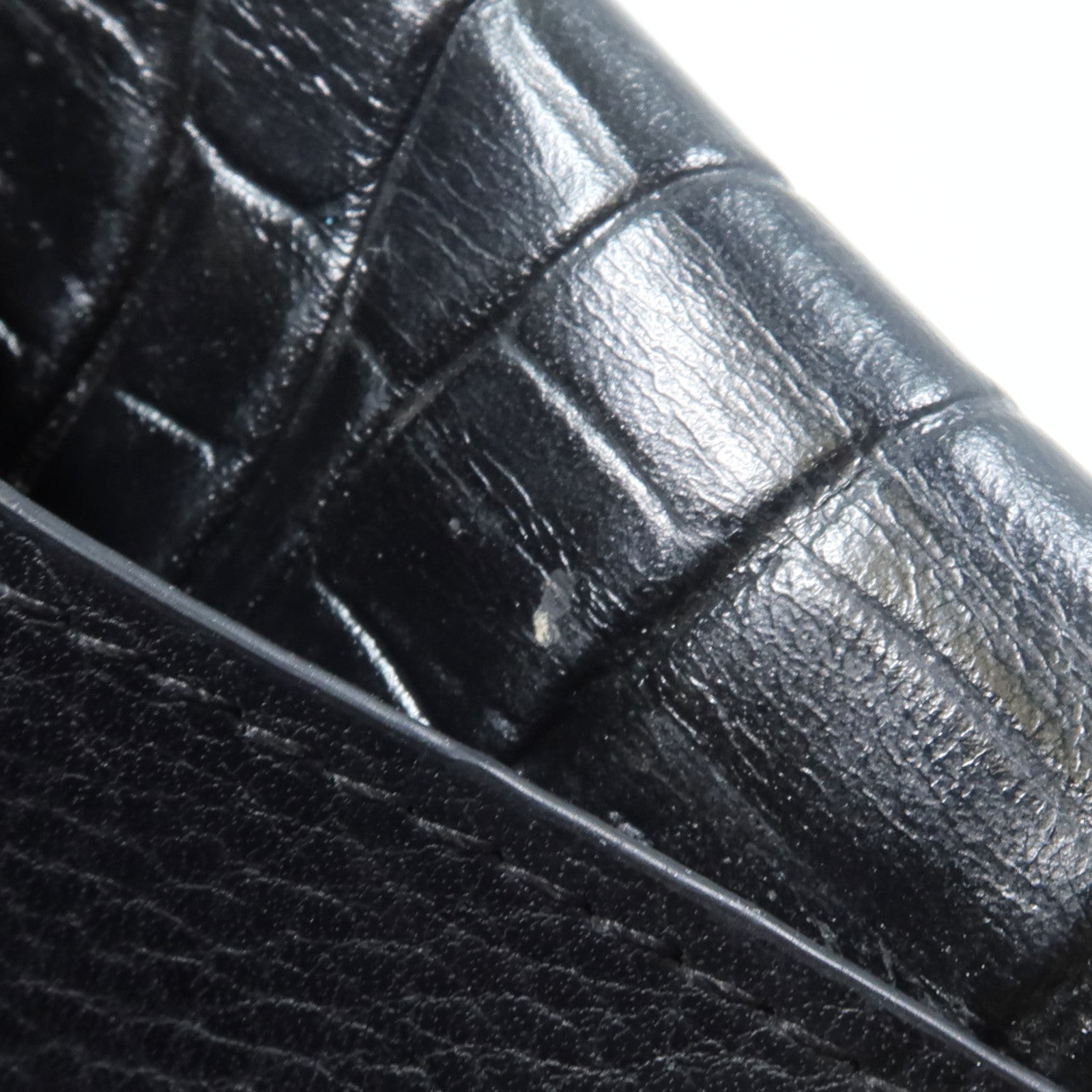 LOUIS VUITTON 牛皮皮革/鱷魚皮革Card Case卡片套