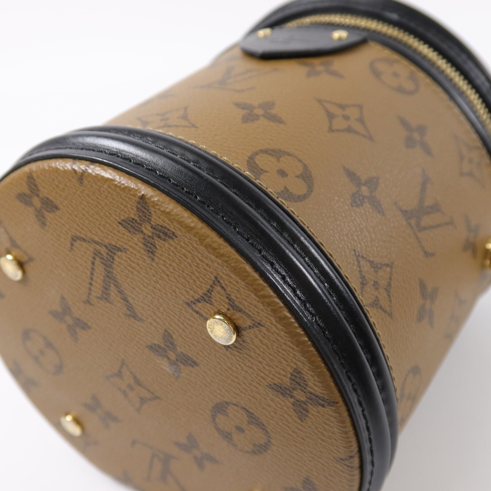 LOUIS VUITTON Monogram Reverse Cannes手挽肩背兩用袋