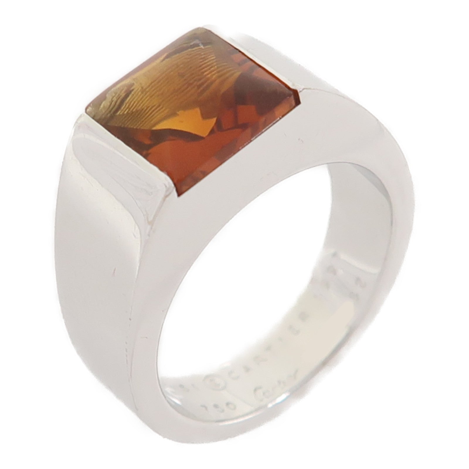 CARTIER 【激減優惠】18K白金Ring戒指US#5.5