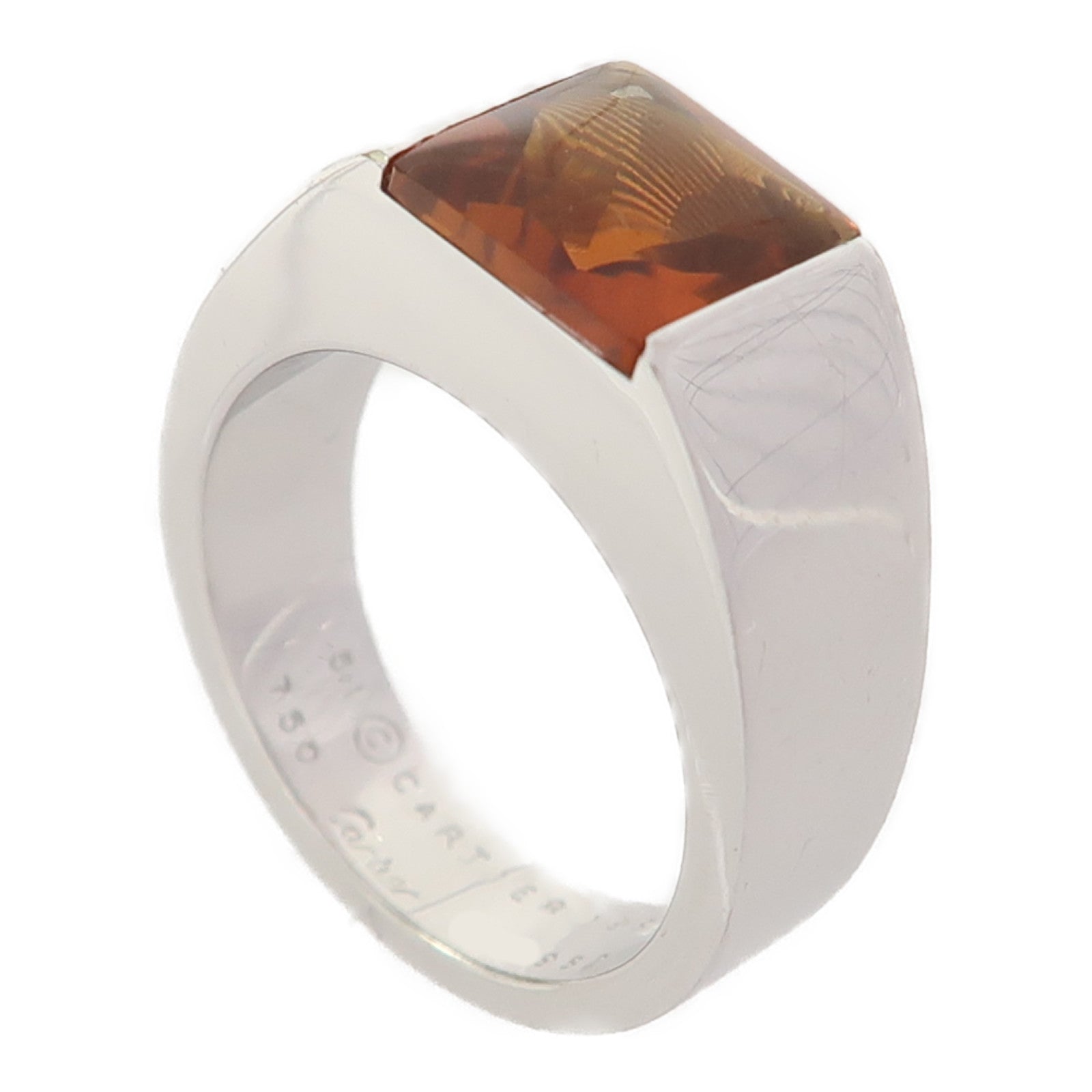 CARTIER 【激減優惠】18K白金Ring戒指US#5.5