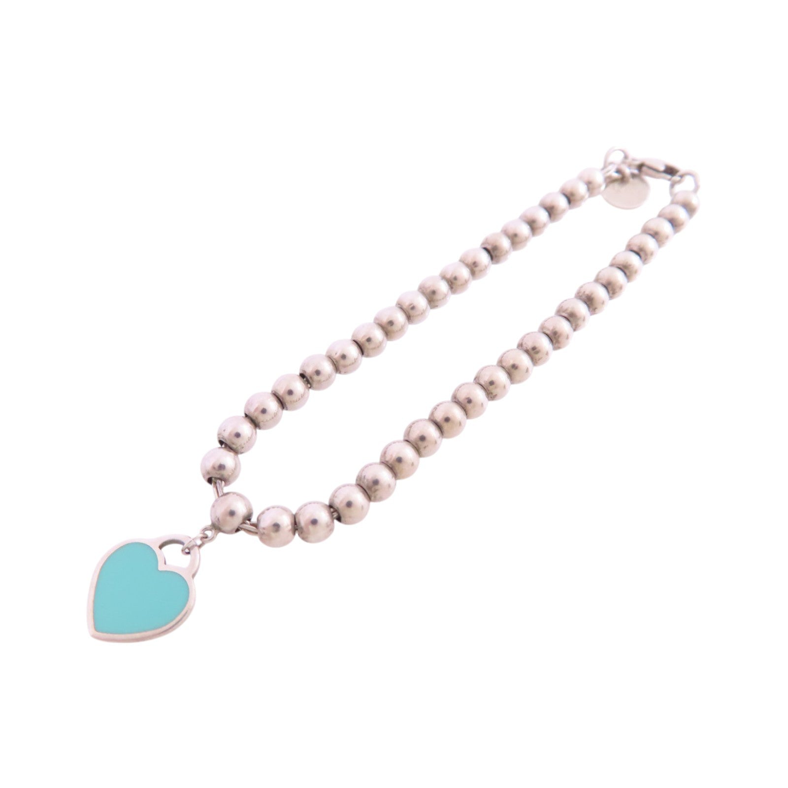 TIFFANY＆CO 925純銀Return To Tiffany Heart Tag Bracelet手鏈