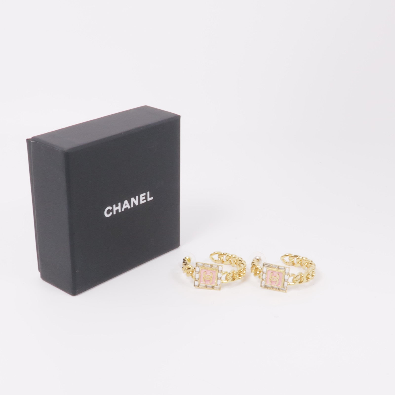 CHANEL 金屬/PVC Earrings耳環