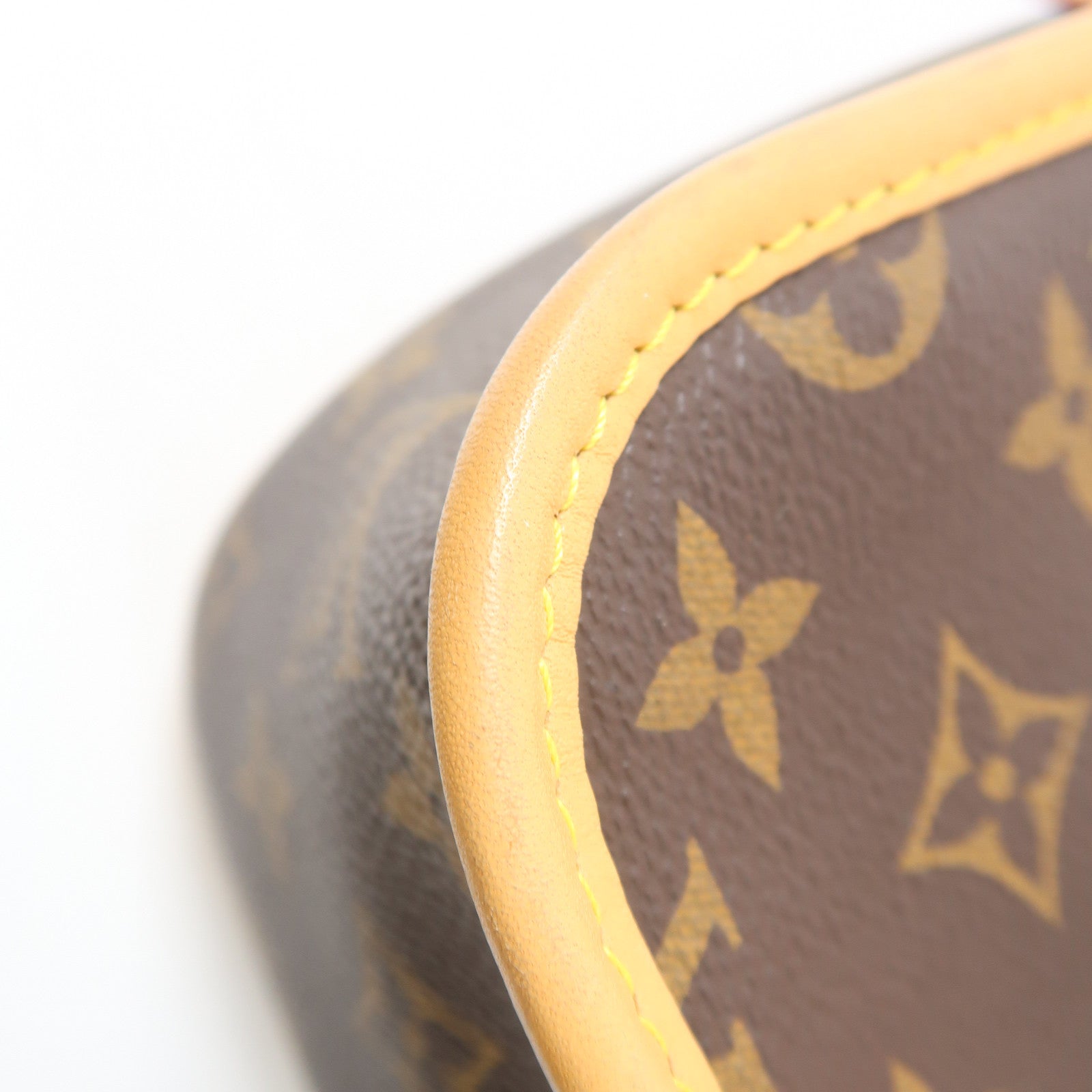 LOUIS VUITTON Monogram Diane金扣肩背袋啡色
