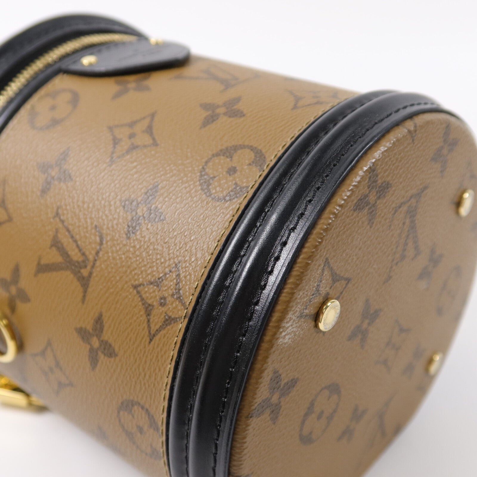 LOUIS VUITTON Monogram Reverse Cannes手挽肩背兩用袋