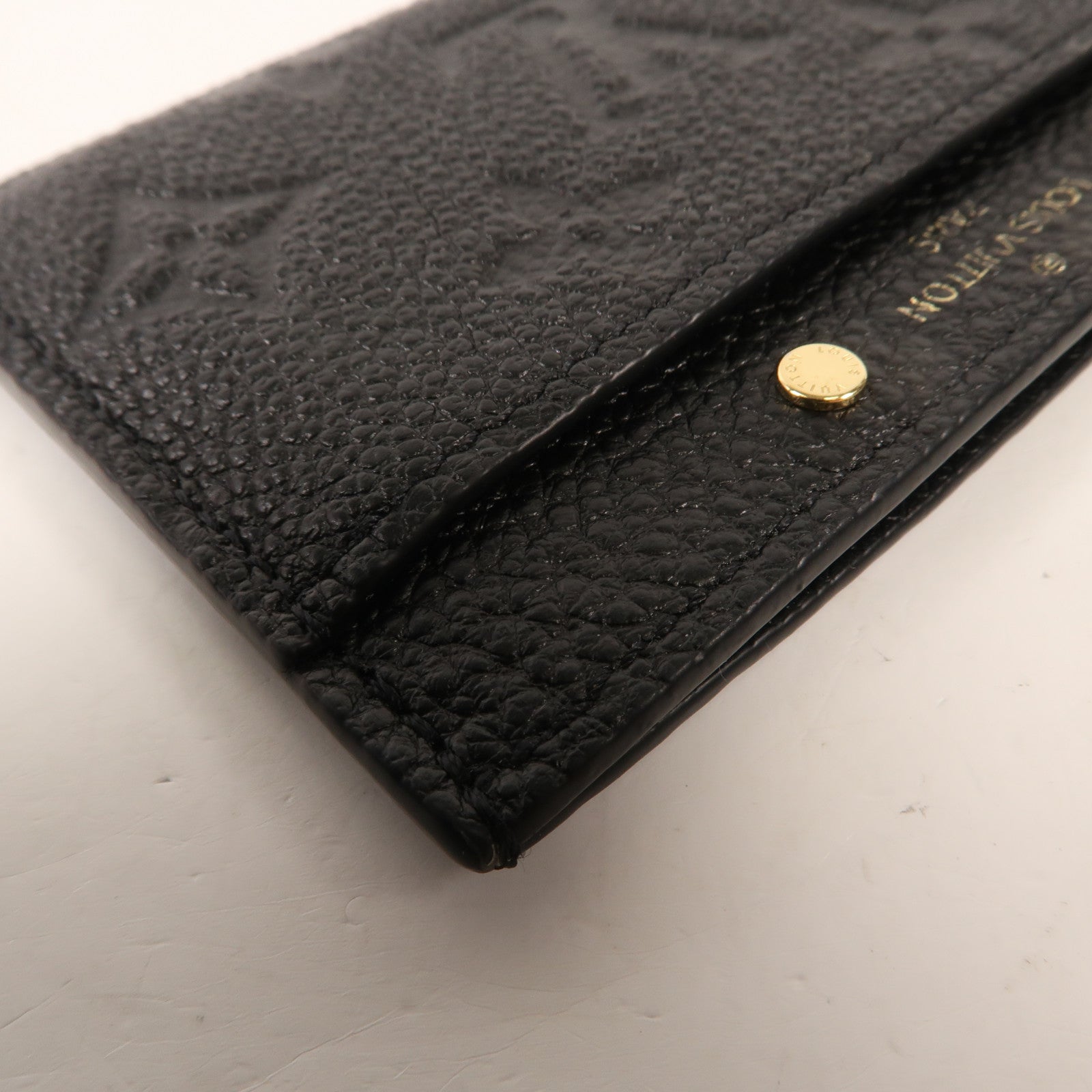 LOUIS VUITTON Monogram Empreinte Card Case金扣卡片套