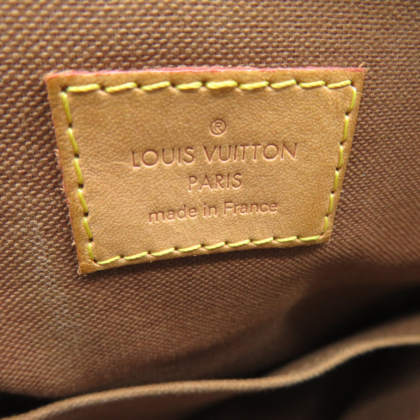LOUIS VUITTON 【清倉大減價】Monogram Tivoli GM金扣肩背袋啡色